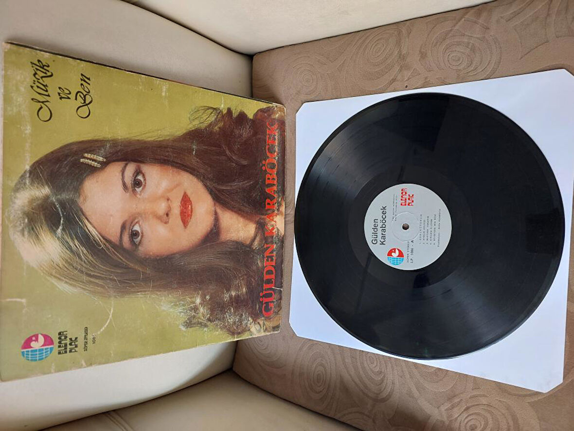 Gülden Karaböcek – Müzik Ve Ben - 1978 Türkiye Basım 33 Lük LP Albüm Plak