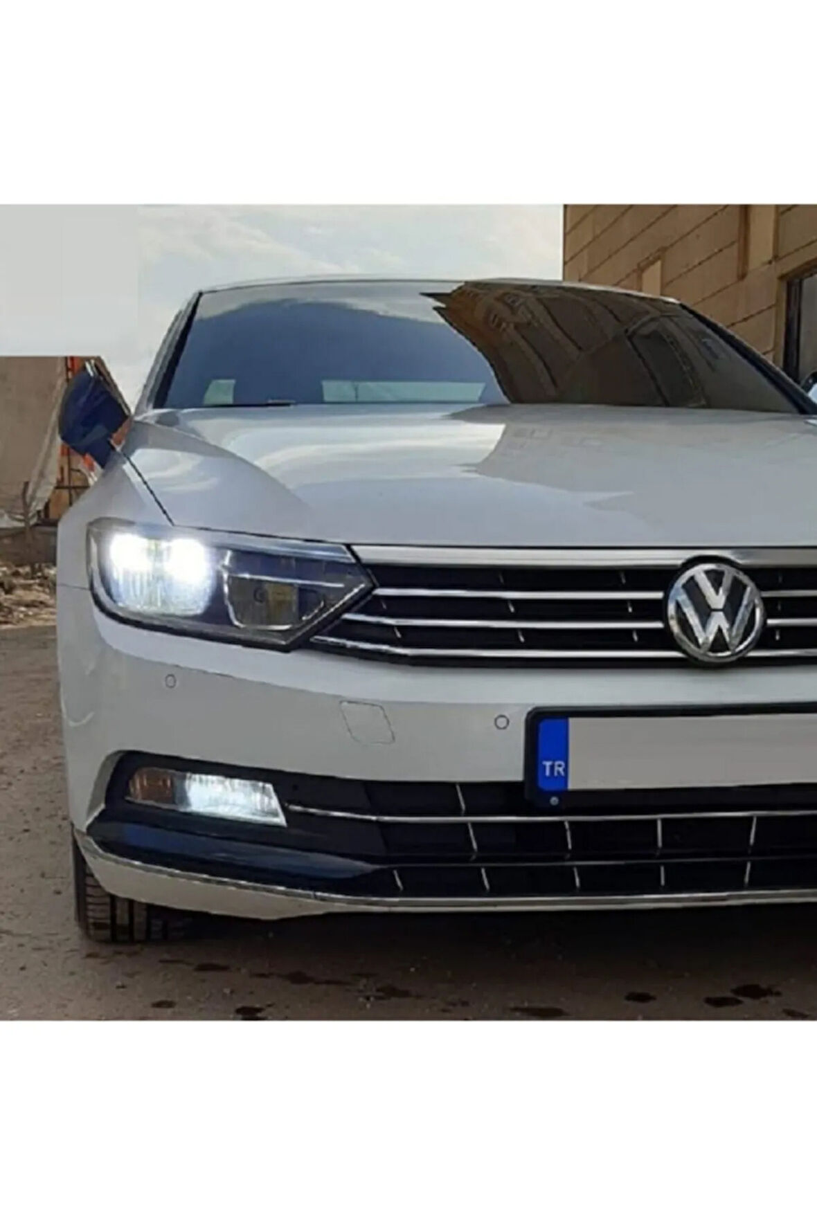 Uyumlu  Passat B8 Led Kısa Far Ampulü H7 Photon Zero Csp Çipli