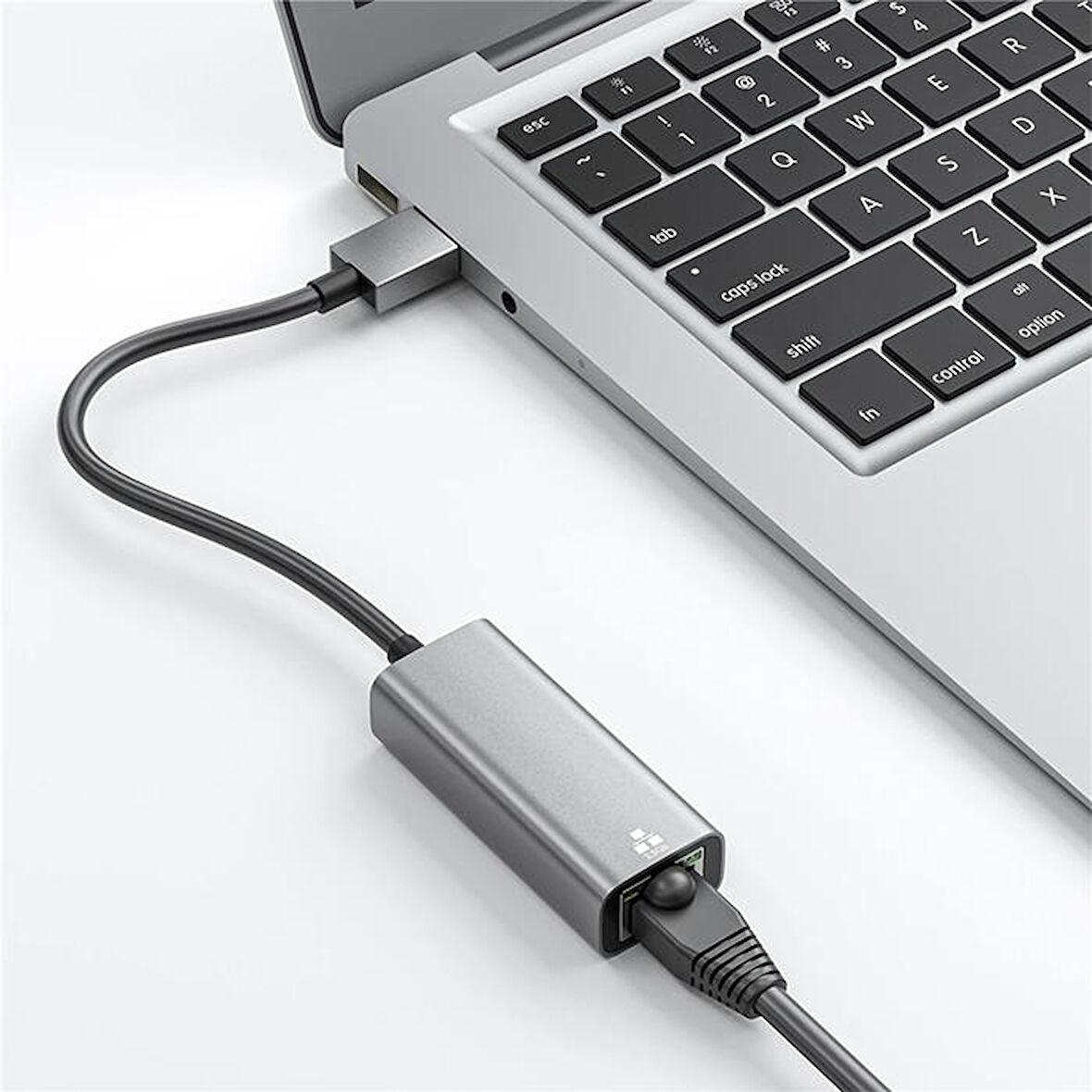 Coofbe Gösterge Işıklı Kontrol Çipli USB to RJ45 Dönüştürücü USB 3.0 TO 2.5 Gbps Ethernet Kablosu 