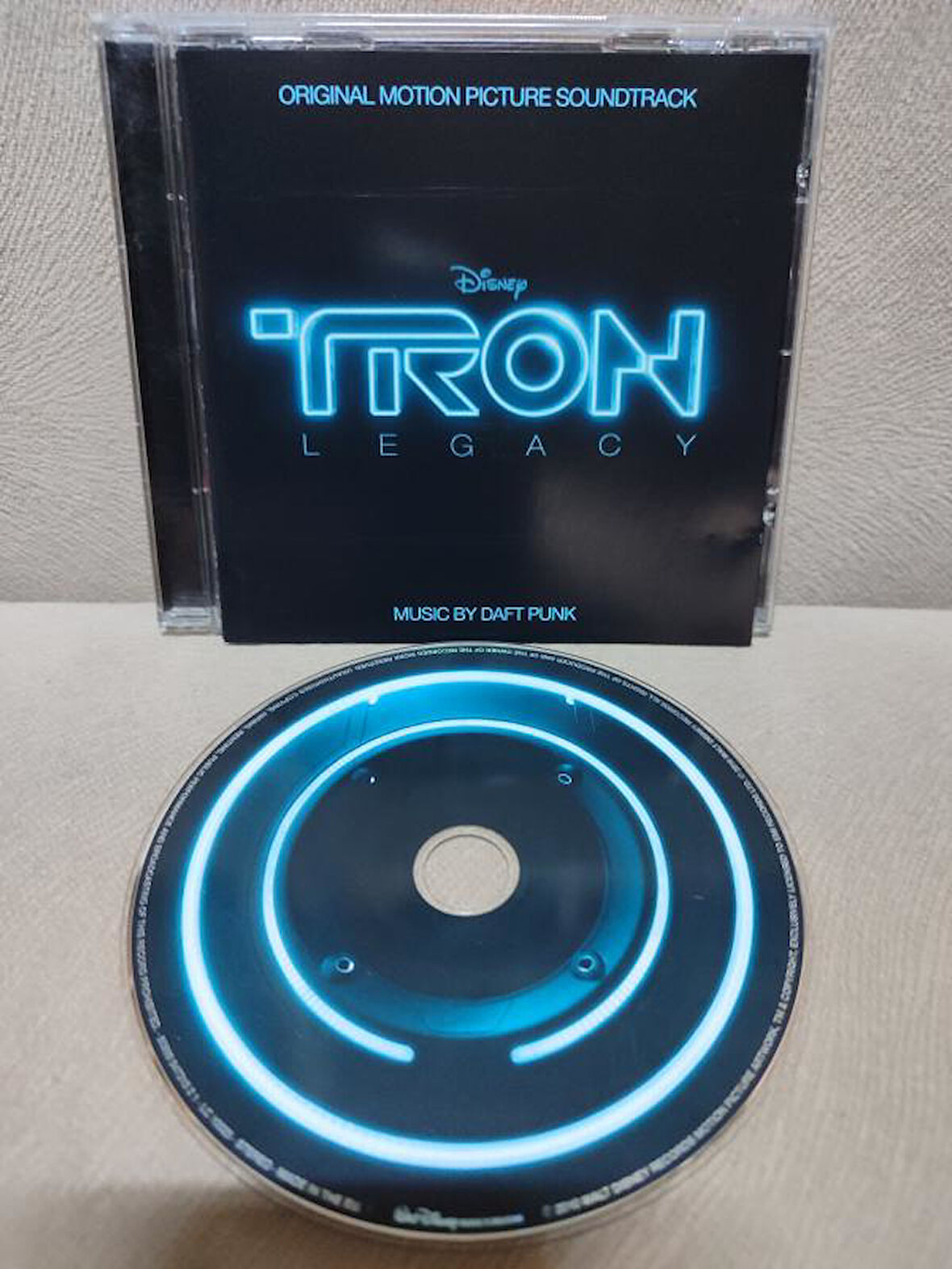 TRON LEGACY - Music By Daft Punk - 2010 EU Basım 2. El Nadir Soundtrack CD Albüm