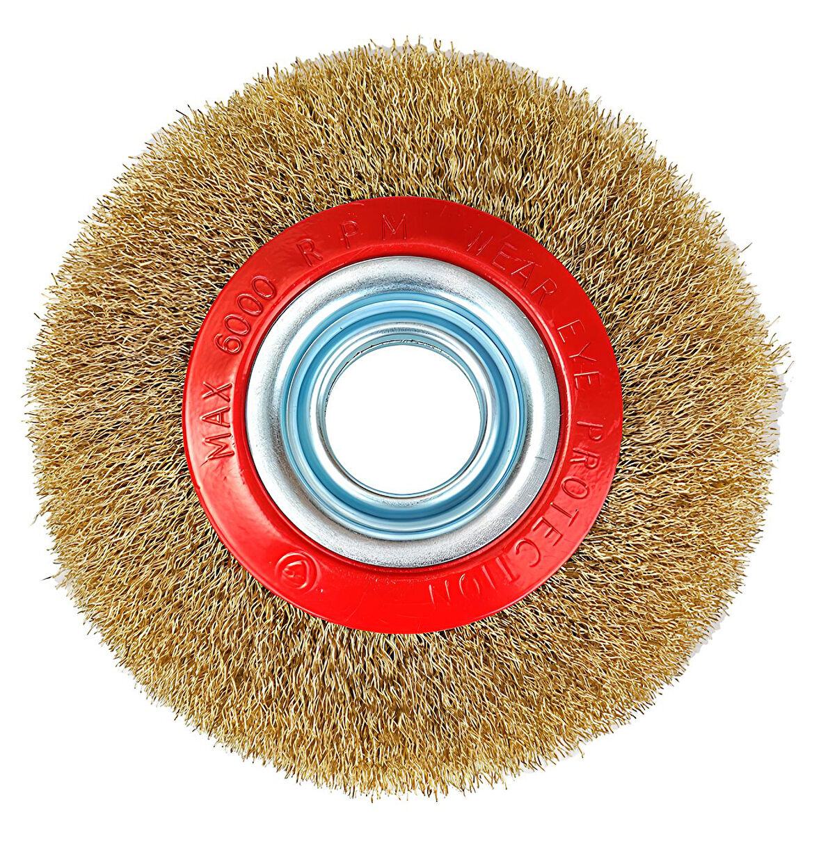 Fixonic Eratool ERA10005 175mm Daire Fırça Sarı Telli 