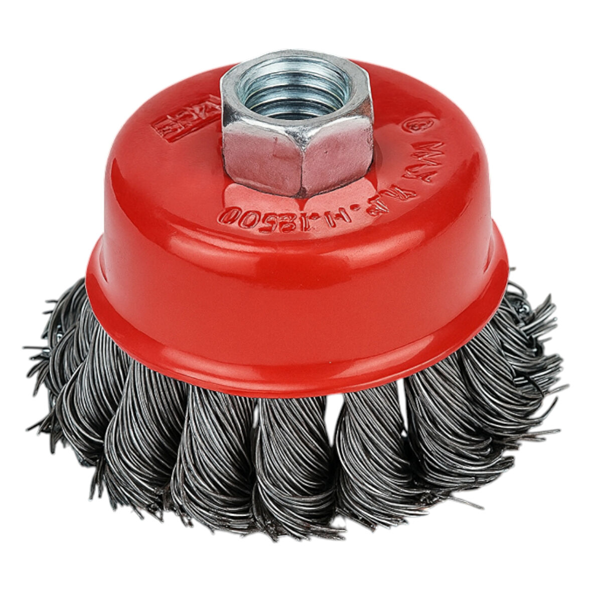 Fixonic Eratool ERA10052 125mm Burmalı Çanak Fırça Gri Telli