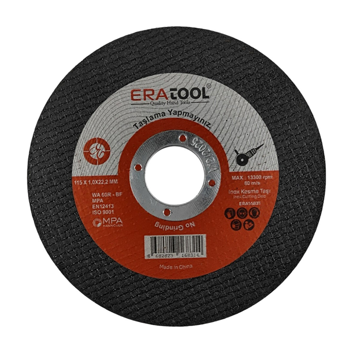 Fixonic Eratool ERA16831 115mm Inox Metal Kesme Taşı (25'Li Paket)