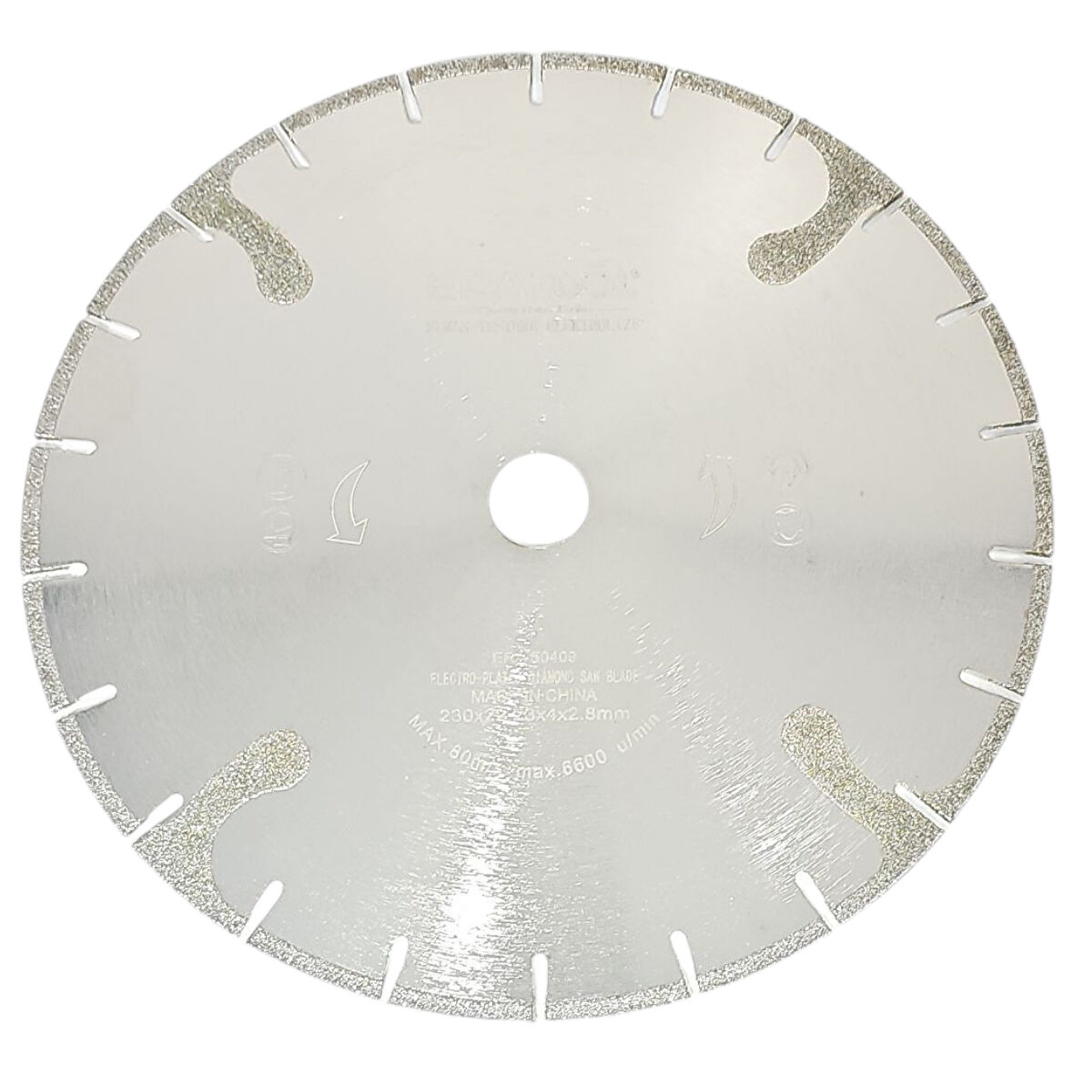 Fixonic Eratool ERA50409 230mm Elektrolize Elmas Testere 