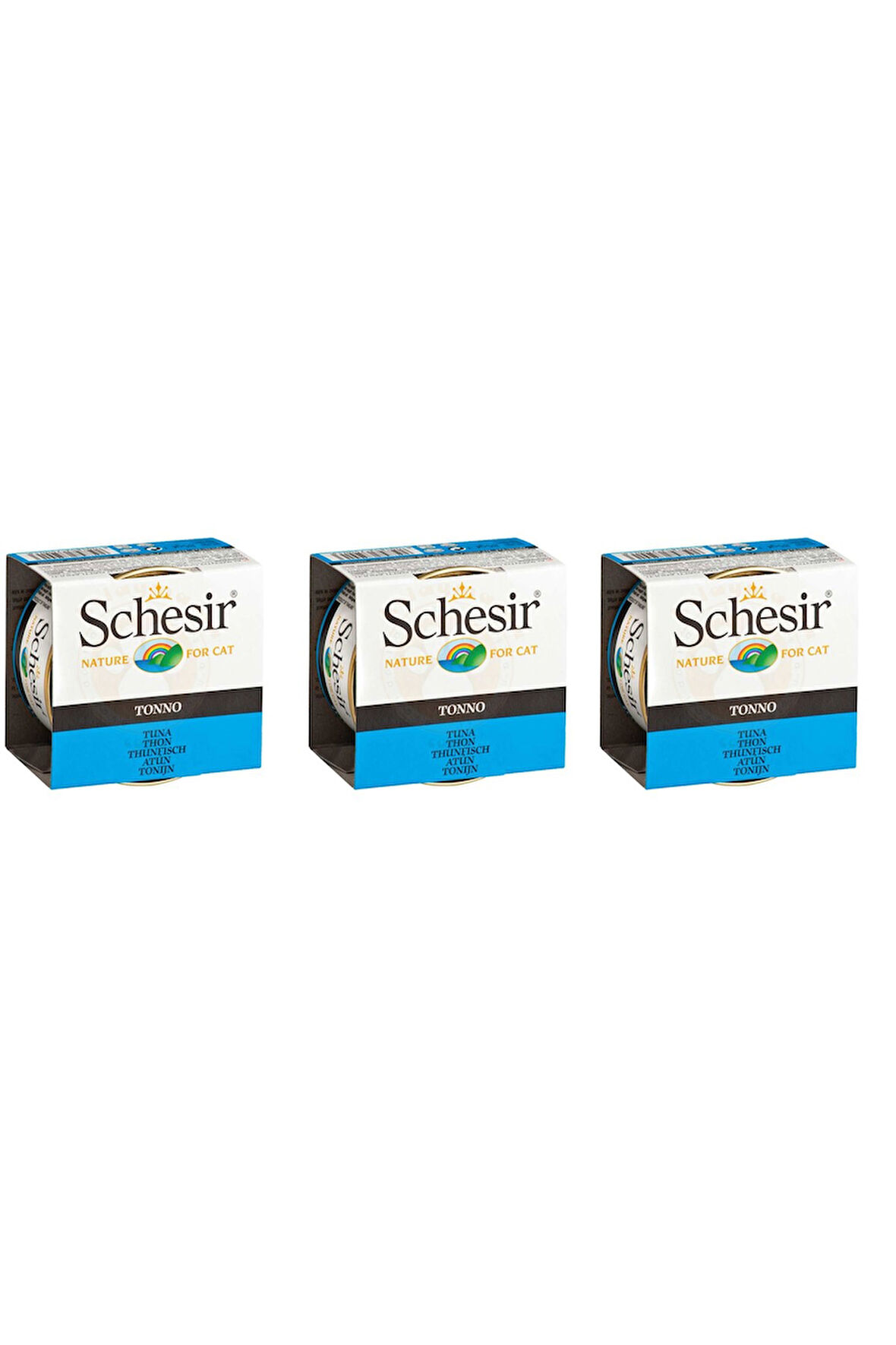 Schesir Ton Jöleli Kedi Konservesi 85 Gr. X 3 Adet