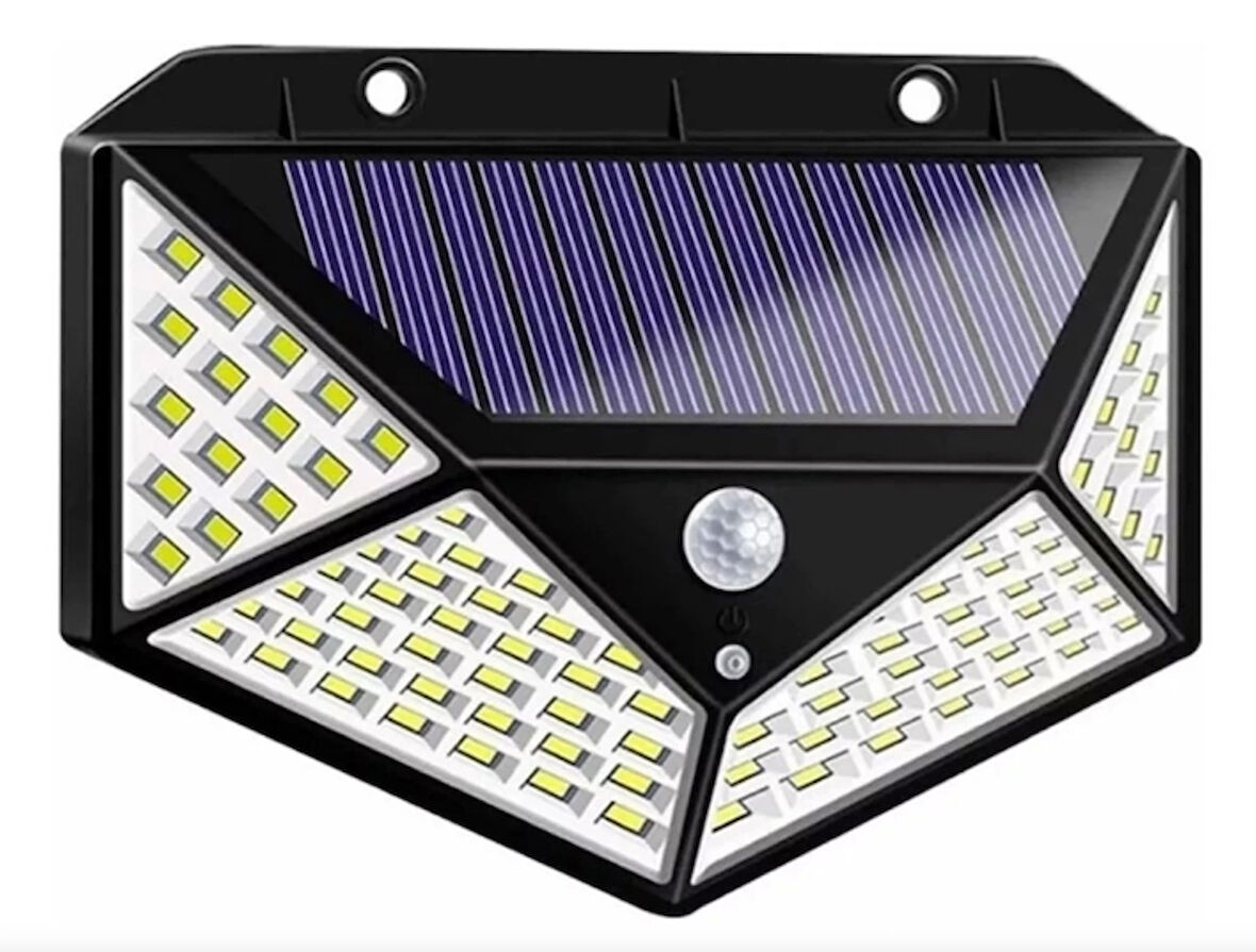 Solar Hareket Sensörlü Du Lambası 100 Led Mz-303