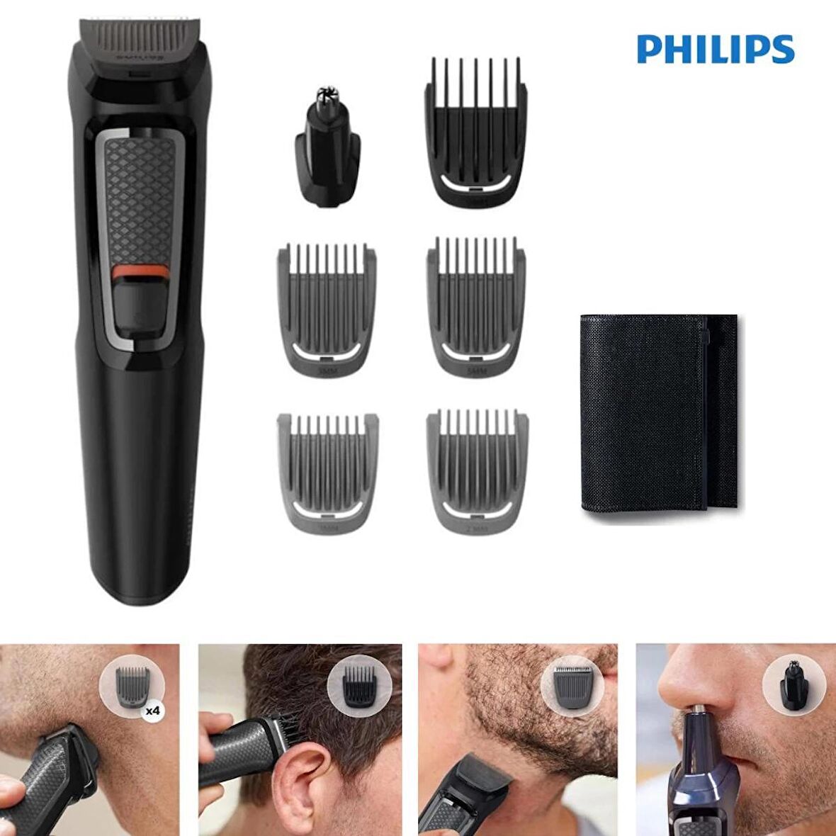 Philips Multigroom 3000 Serisi MG3730/15 8'i 1 Arada Erkek Bakım Seti