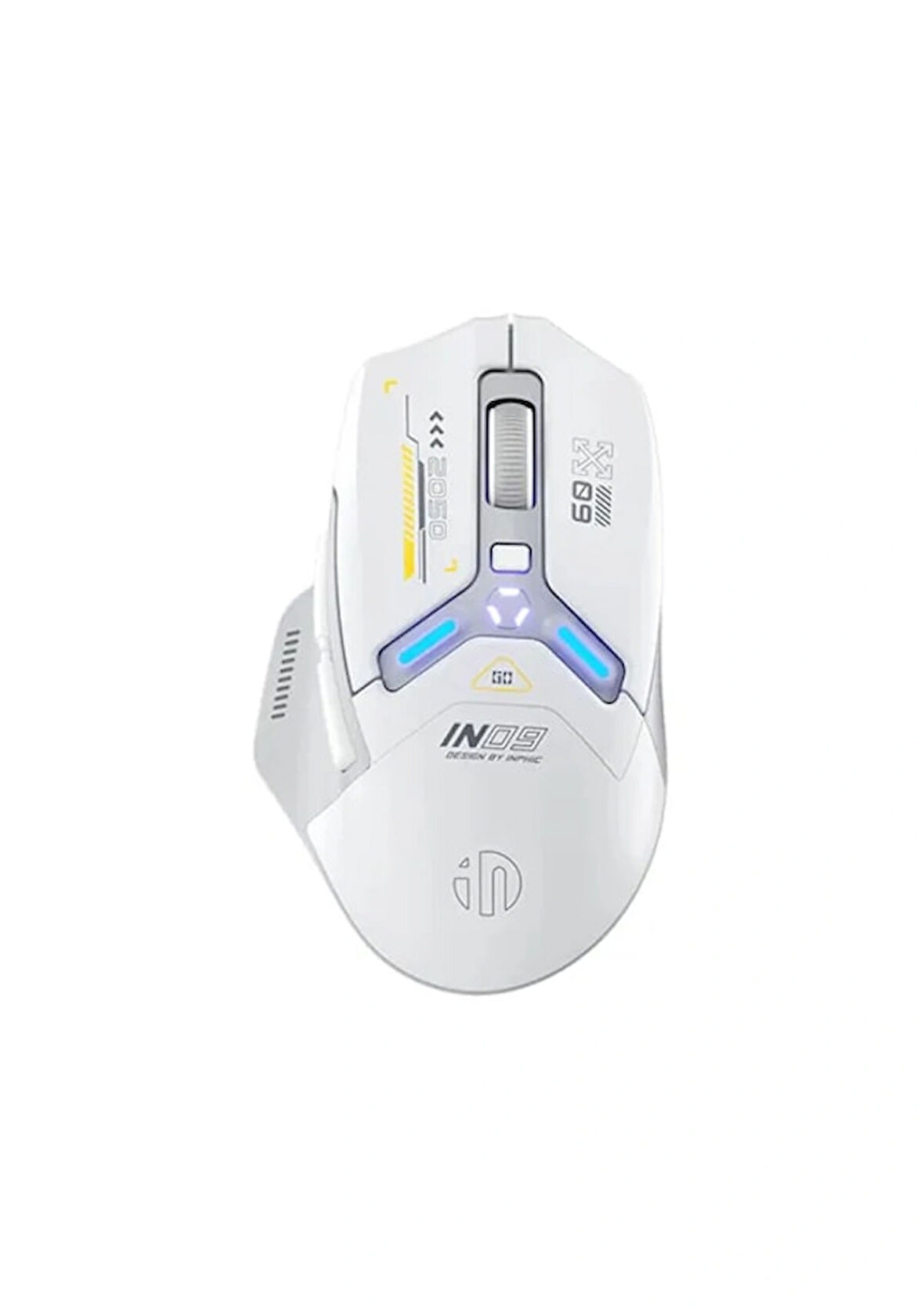 İNPHIC İN9 Kablosuz Oyun Faresi, Gerçek Üç Modlu Bluetooth/Tip-CWired/2.4G Kablosuz mouse,10000 DPl