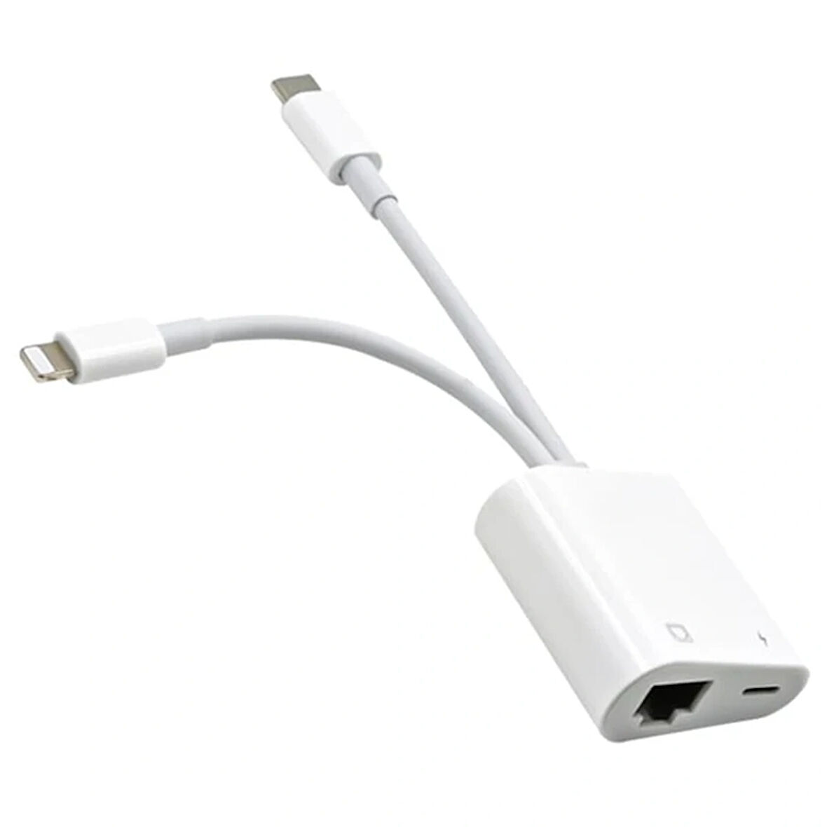 ALLY Type-C To Lightning RJ45 Dönüştürücü Adaptör Ethernet Kablosu