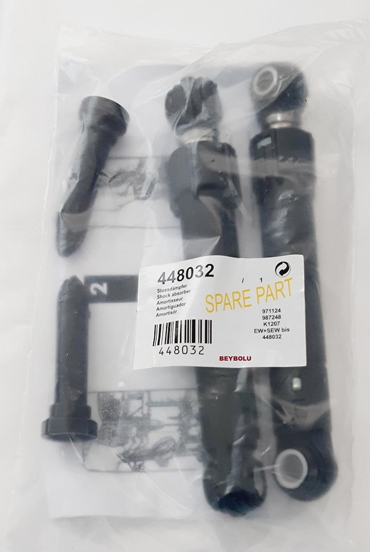 Bosch 2 li Amortisör Takım , WFL 1610 TR Çamaşır Makinesi Amortisör Seti WFL1610TR