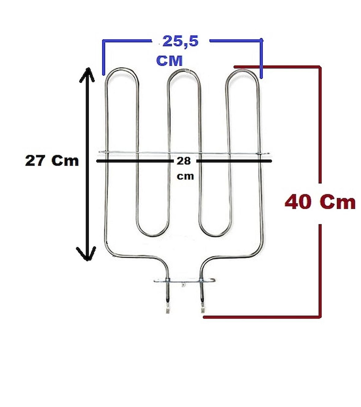 Kumtel 1300 Watt Rezistans , Kumtel Fırın Rezistansı 