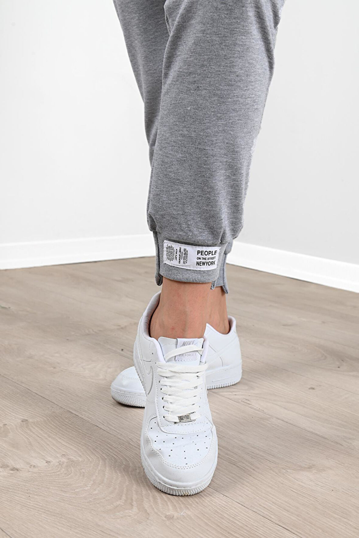 Kadın Büyük Beden Yanları Fermuar Detaylı Eşofman Takımı 3613-23