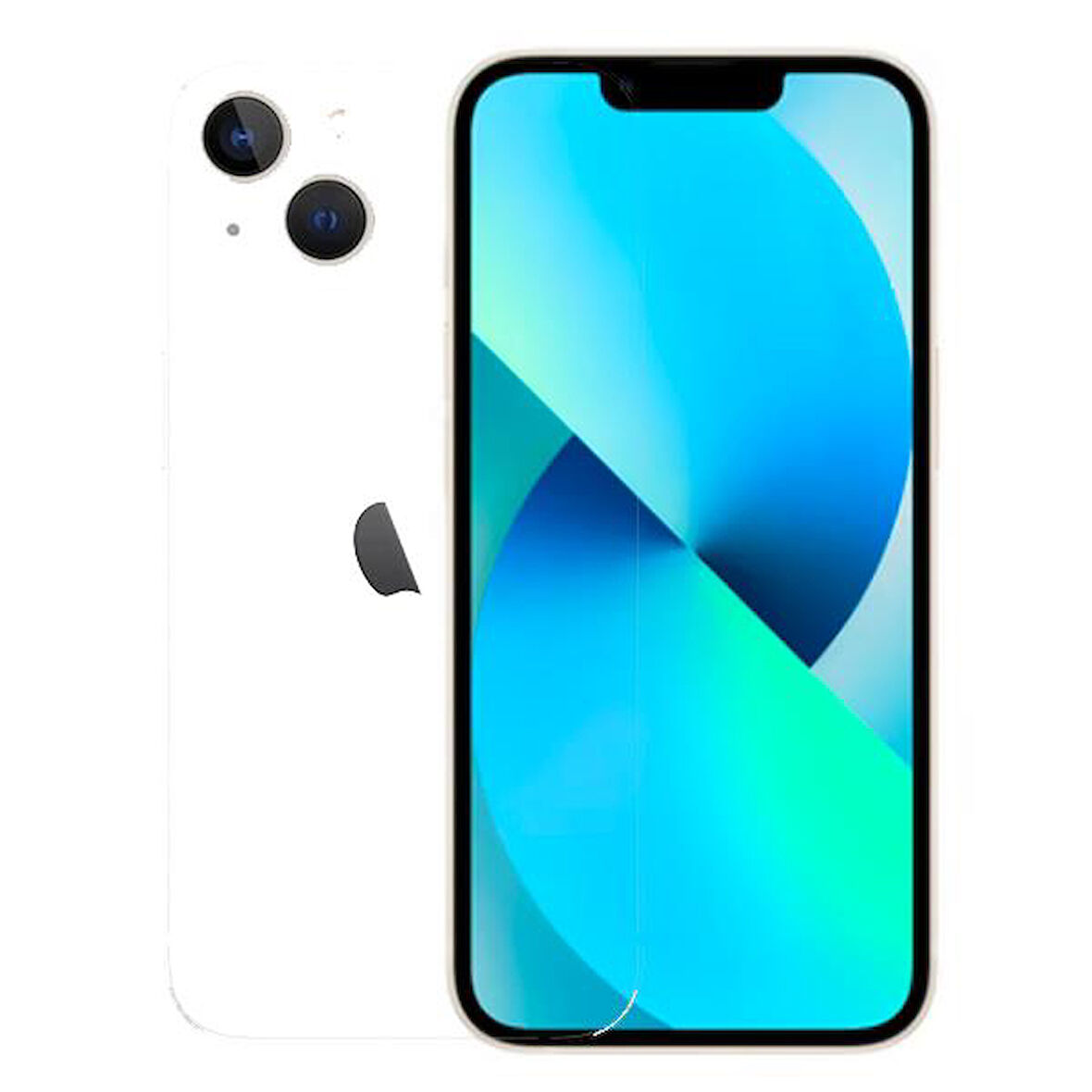 Apple iPhone 13 White 128GB Yenilenmiş A Kalite (12 Ay Garantili)