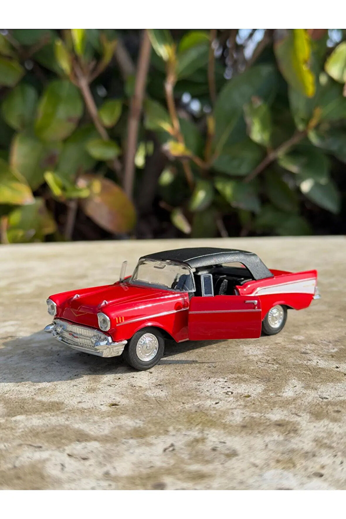 1957 Chevrolet Bel Air Koleksiyon Metal Araba Lüks Araba Oyuncak Araba Model Araba Chevy Bel Air