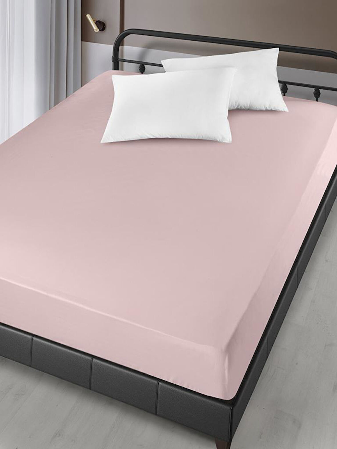 Çarşaf Pamuk Saten Karna Solid