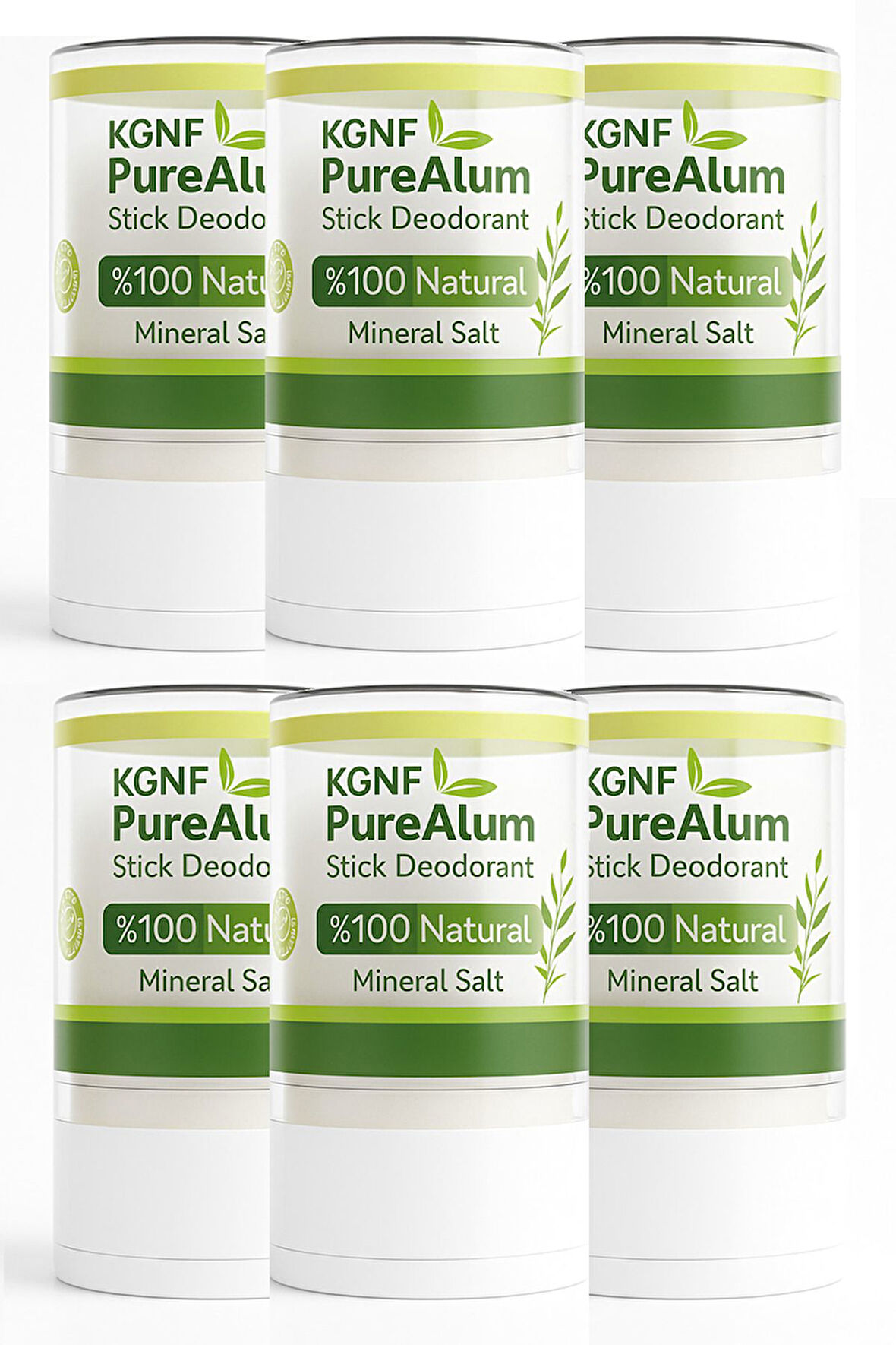 Kristal Roll On Deodorant Pure Alum 120gr 6 Adet Doğal Mineral Tuz Ter Karşıtı Taş Deodorant BÜYÜK
