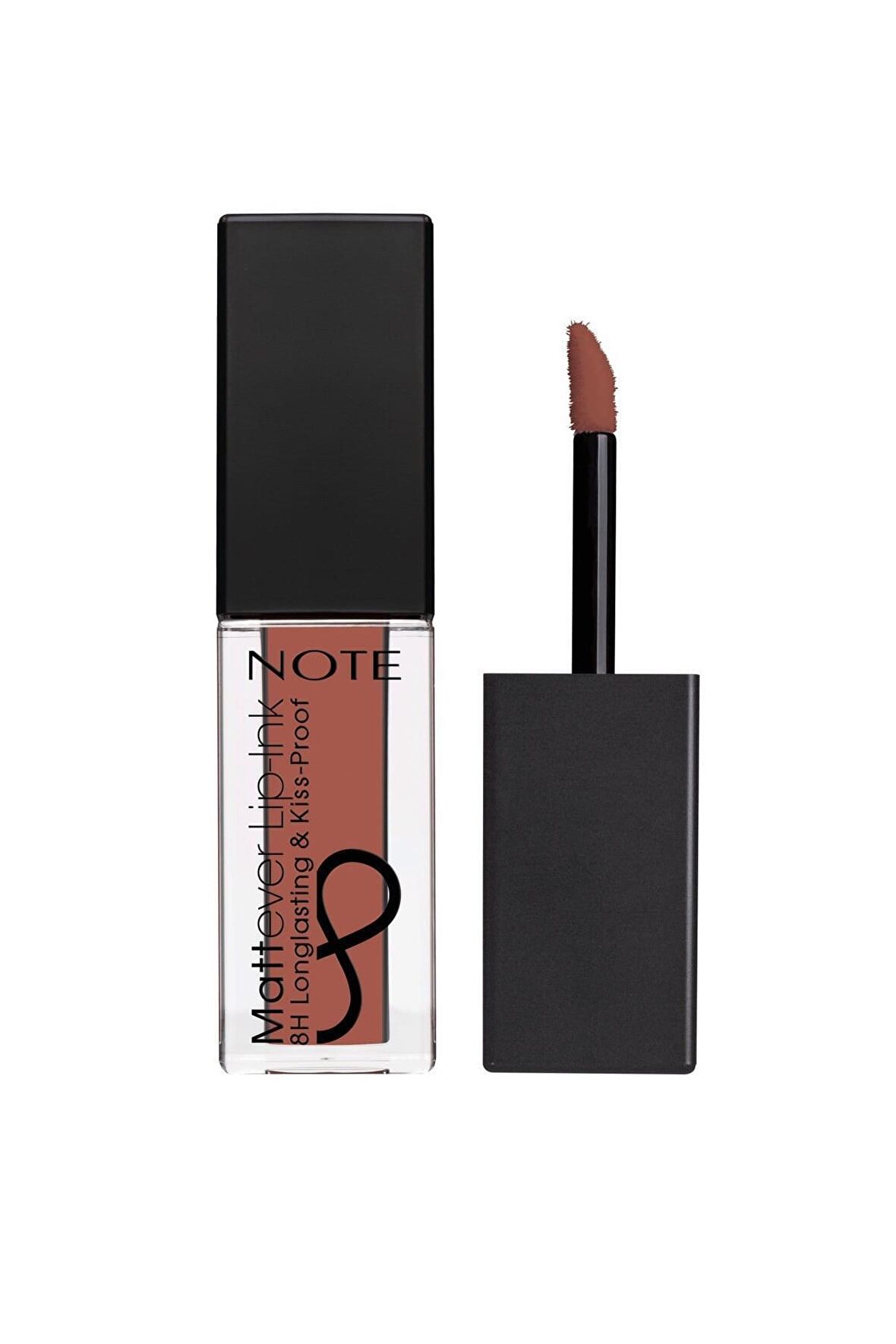 Note Mattever Lip-Ink Mat ve Kalıcı Likit Ruj 05 Toffee Brock - Nude