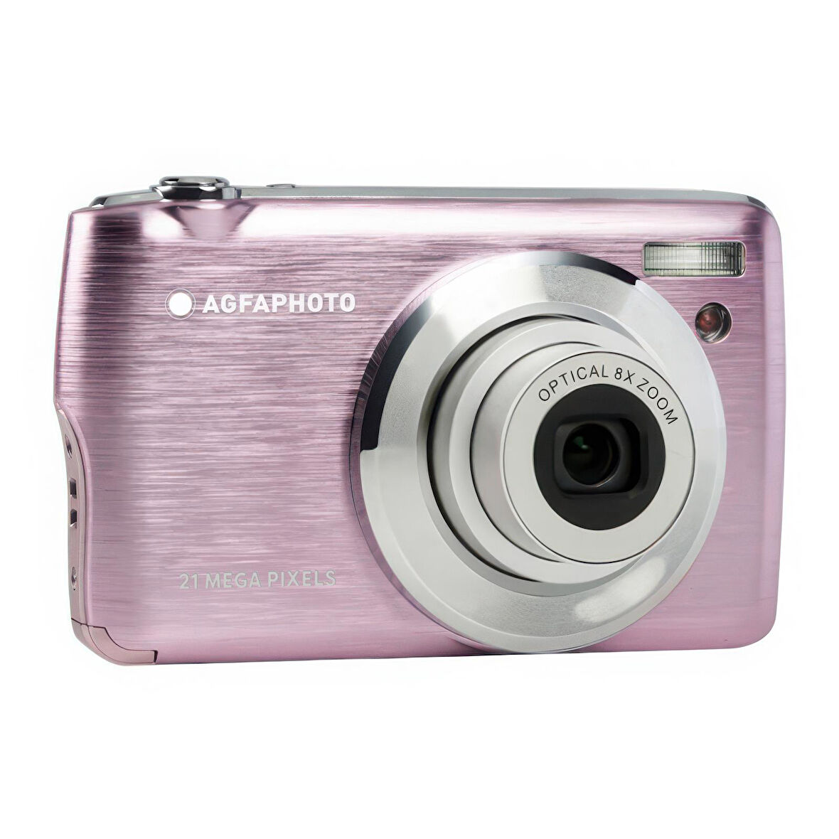 AgfaPhoto Realishot DC8200 Fotoğraf Makinesi(Pembe)+16GB SD