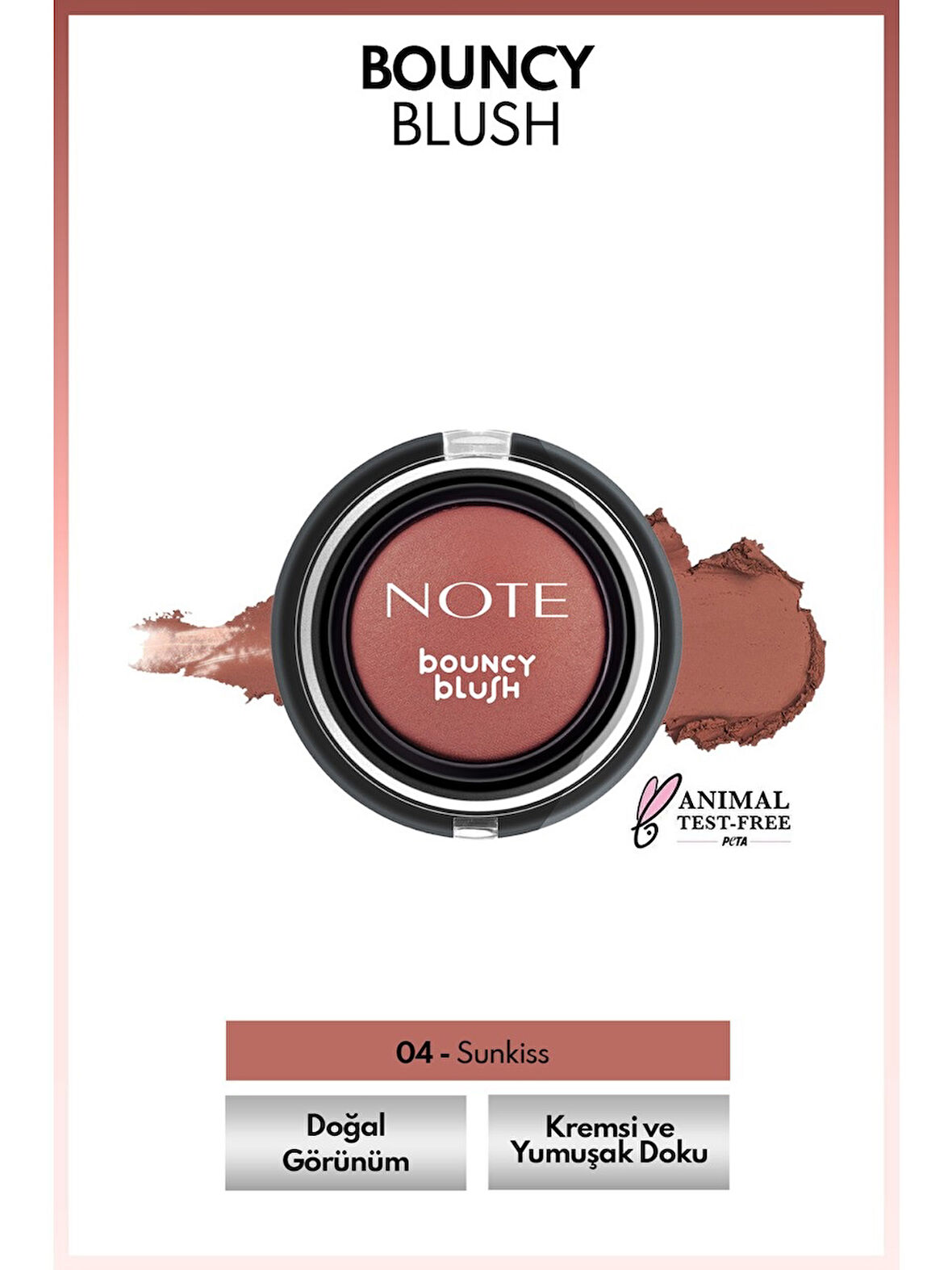 Note Boyuncy Blush Allık No 04 Sunkıss