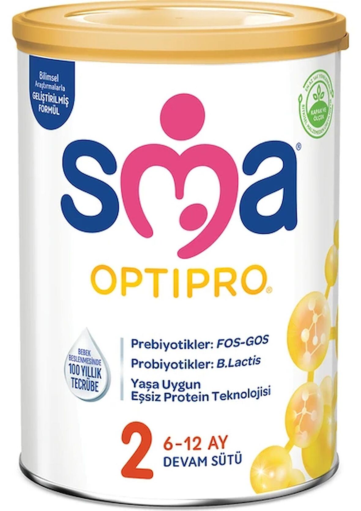 SMA Optipro Probiyotikli 2 400 gr 6-12 Ay Devam Sütü