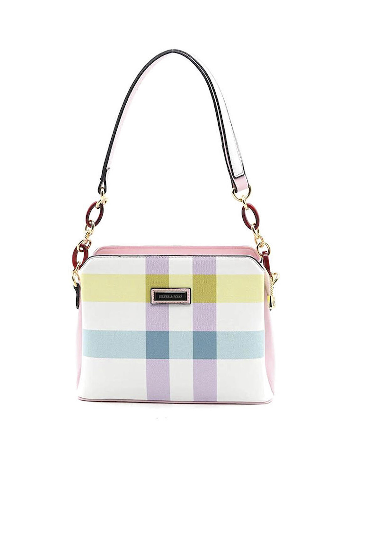 Kadın Çapraz Çanta 937-37610 SİLVER POLO ÇAPRAZ Kadın ÇANTASI M71 LİLA-MAT PEMBE