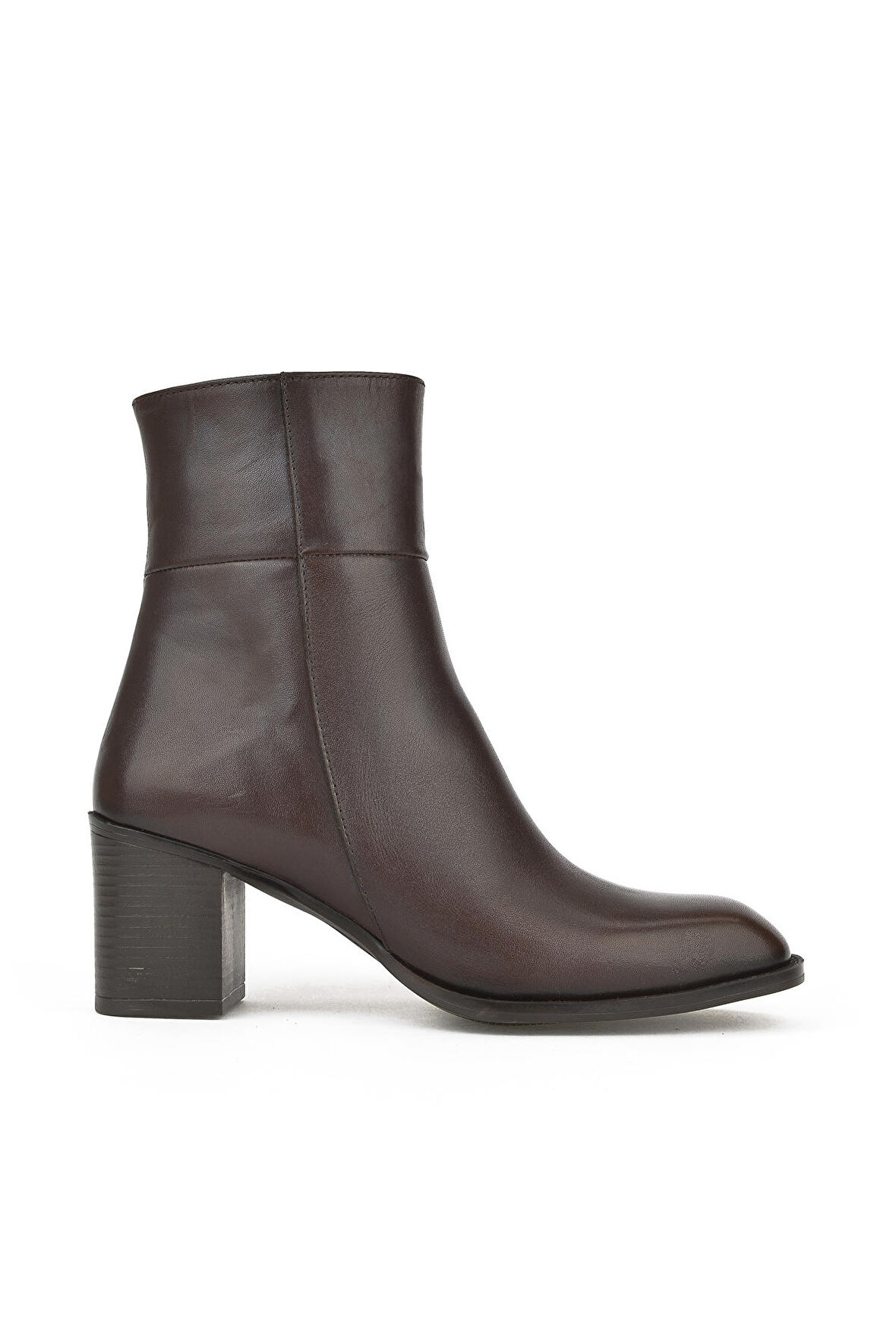 Ziya, Kadın Hakiki Deri Bot 13319Z66350 Kahve