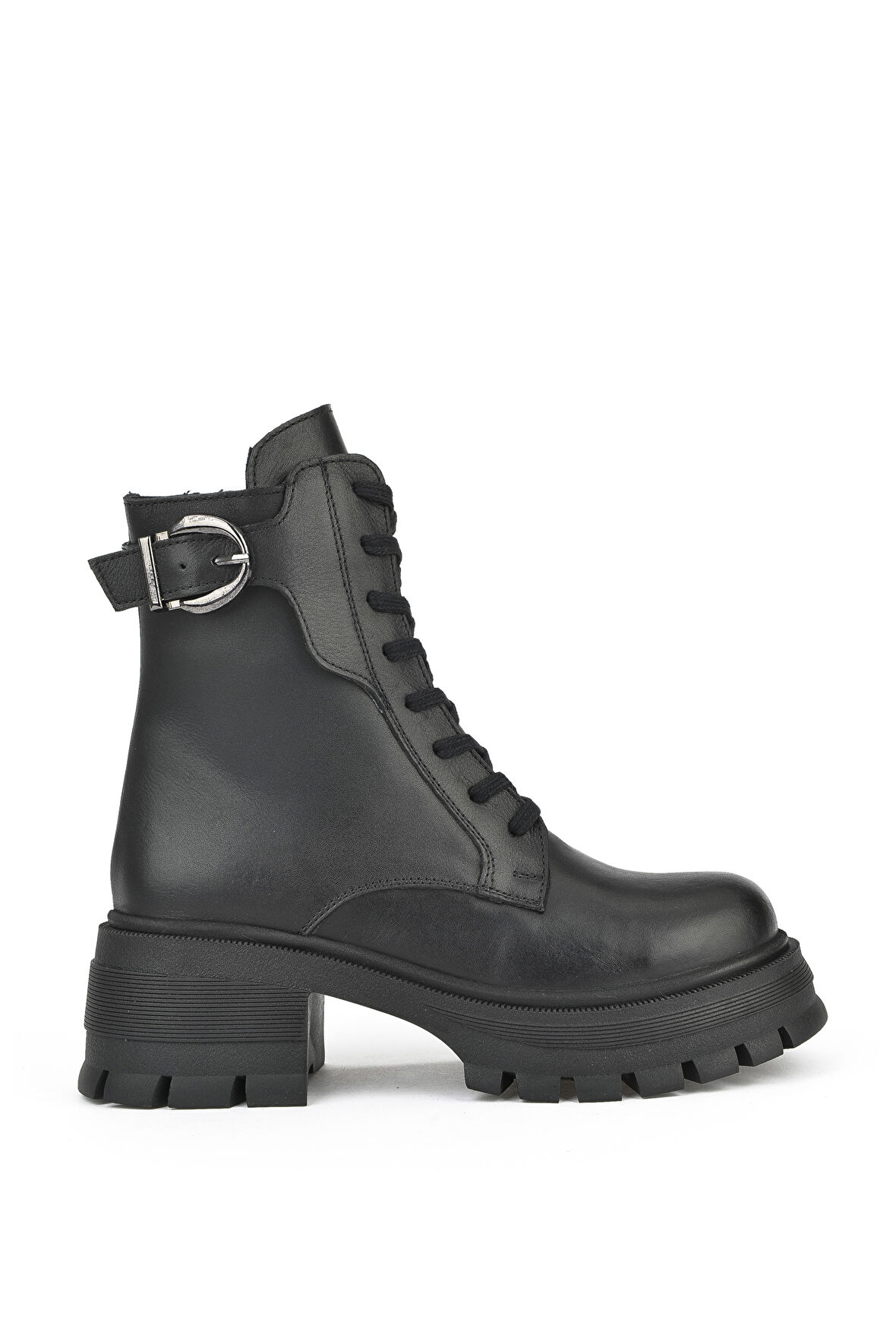 Ziya, Kadın Hakiki Deri Bot 143359Z616 Siyah