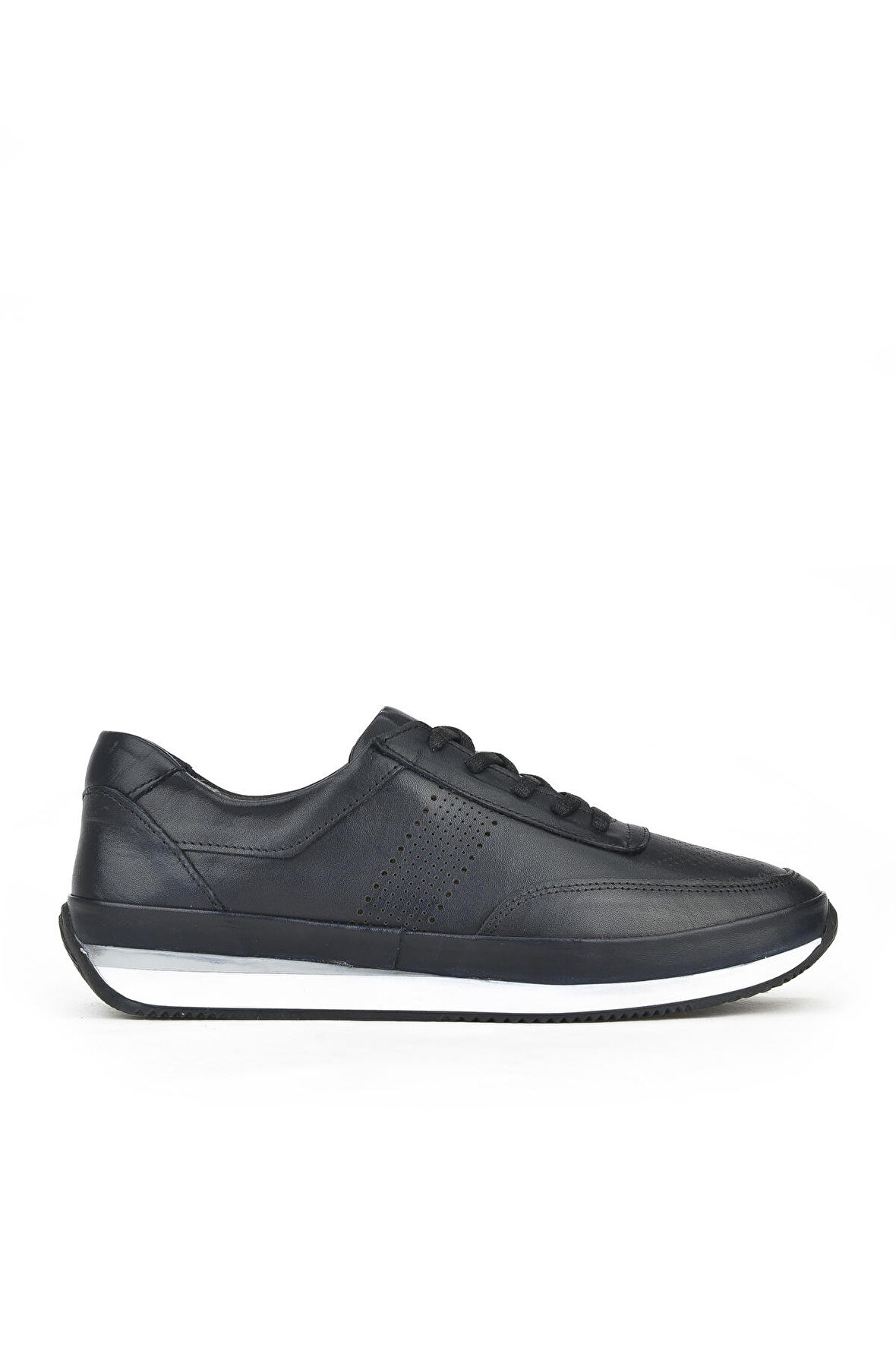 Ziya, Erkek Hakiki Deri Sneaker 141423Z77 Lacivert