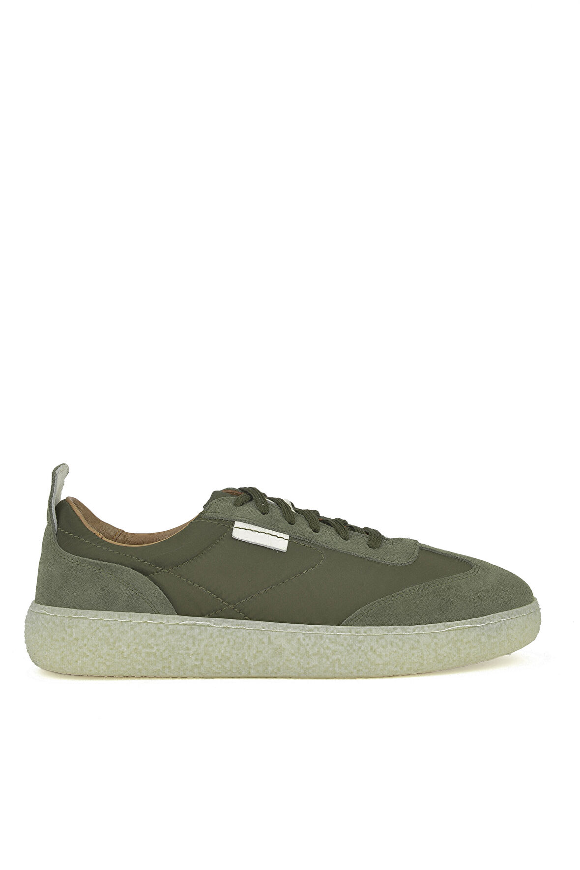 Ziya, Erkek Hakiki Deri Sneaker 1431026Z219 Haki