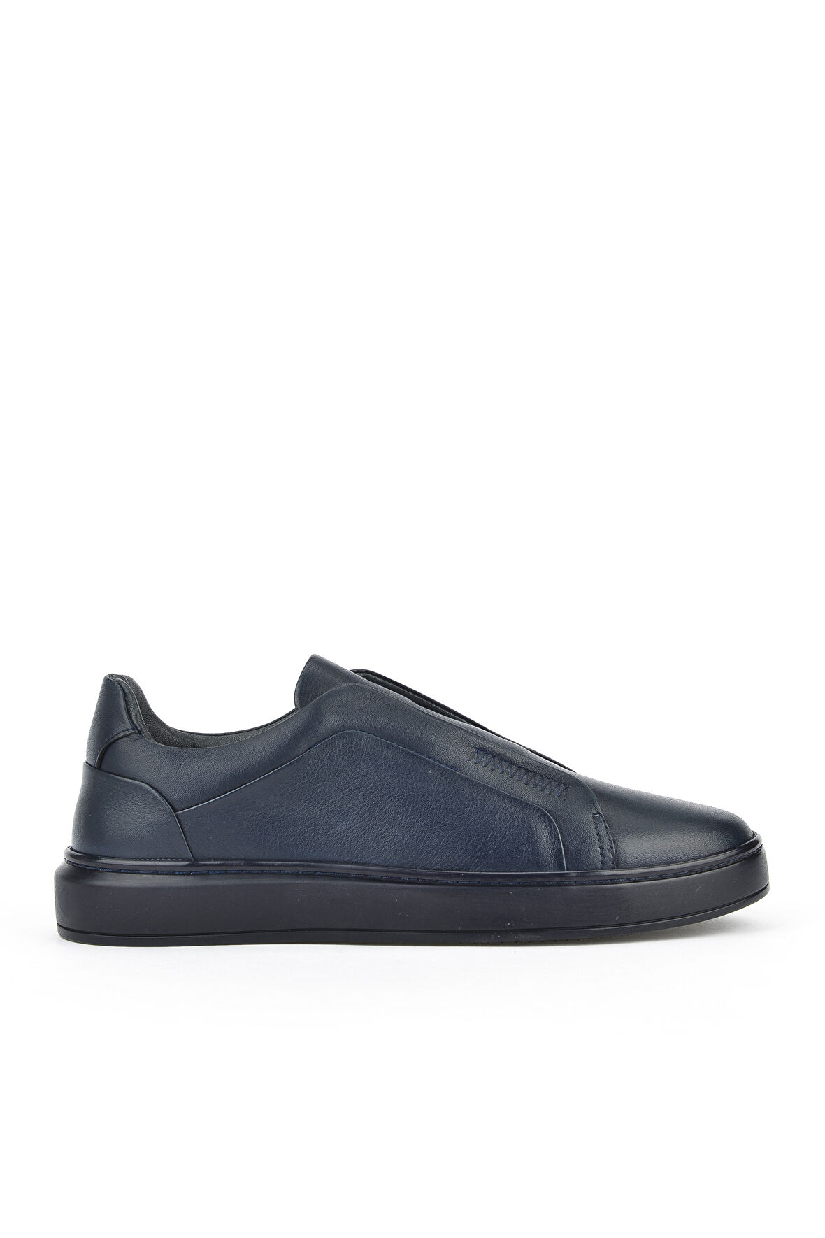 Ziya, Erkek Hakiki Deri Sneaker 143983Z060 Lacivert