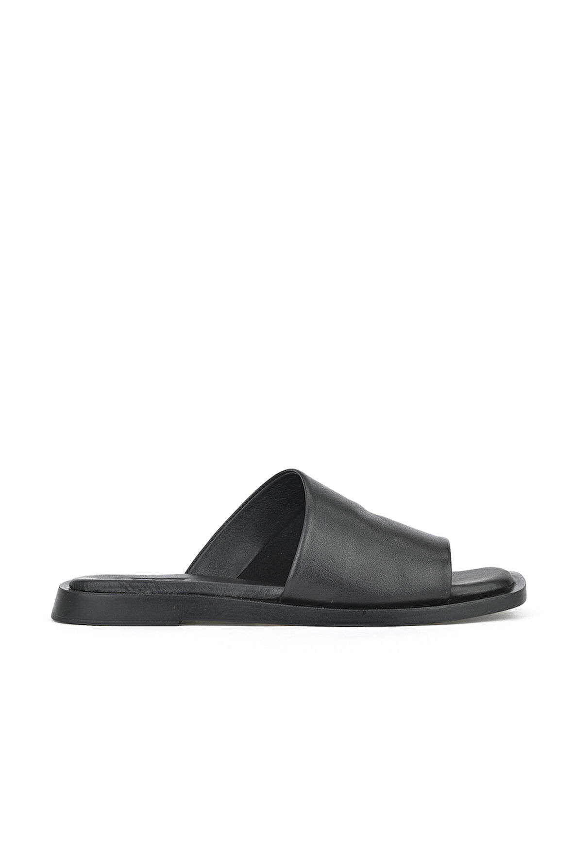 Ziya, Hakiki Deri Kadın Terlik 1511033ZFATOU Siyah