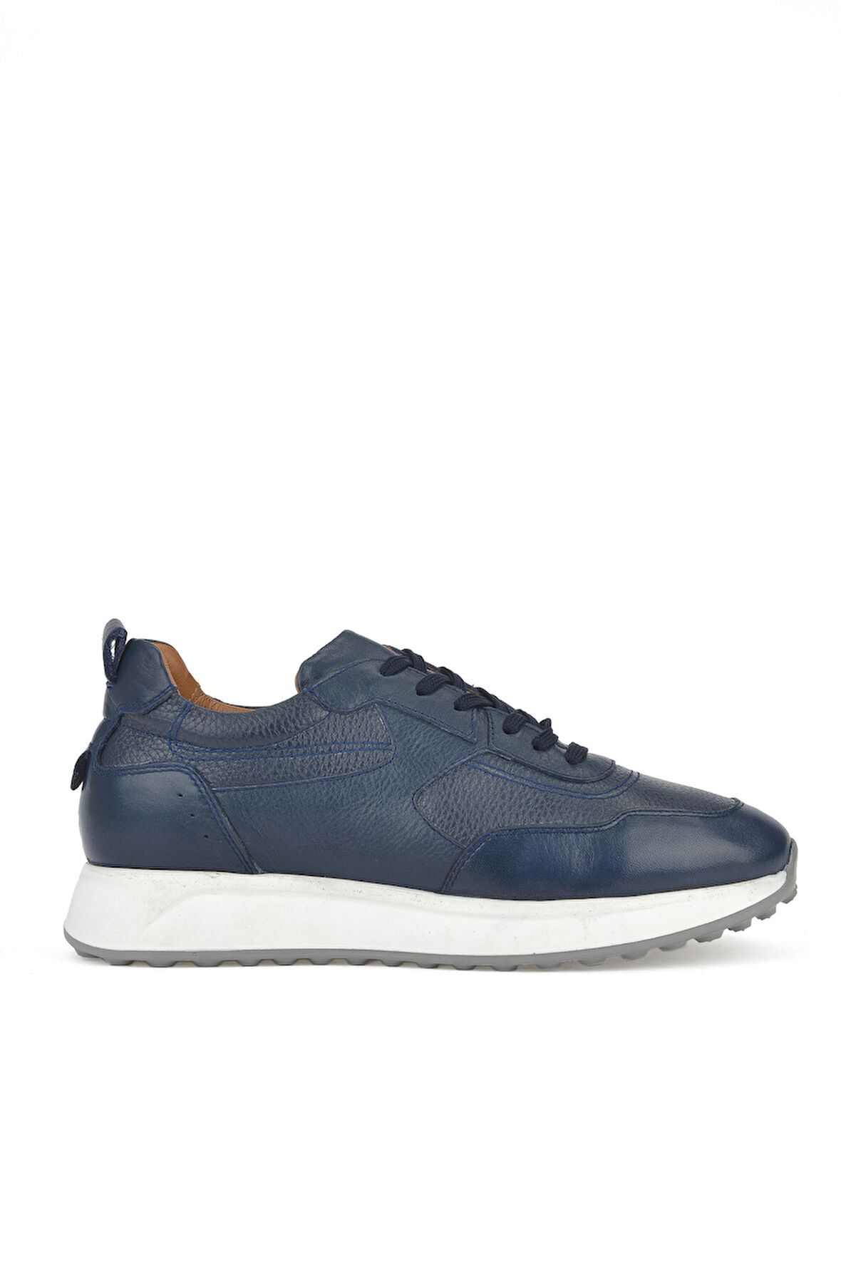 Ziya, Erkek Hakiki Deri Sneaker 1511026Z280 Lacivert