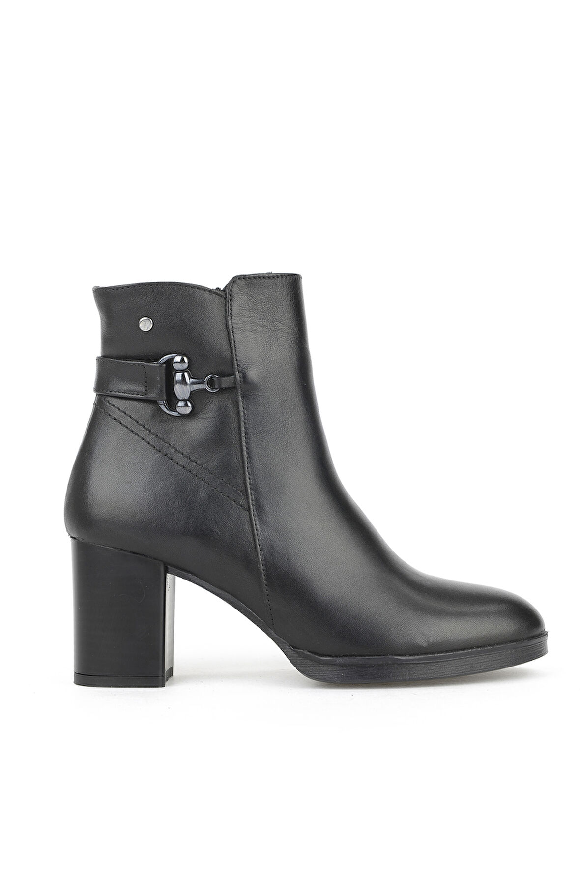 Ziya, Kadın Hakiki Deri Bot 1531022Z7571 Siyah