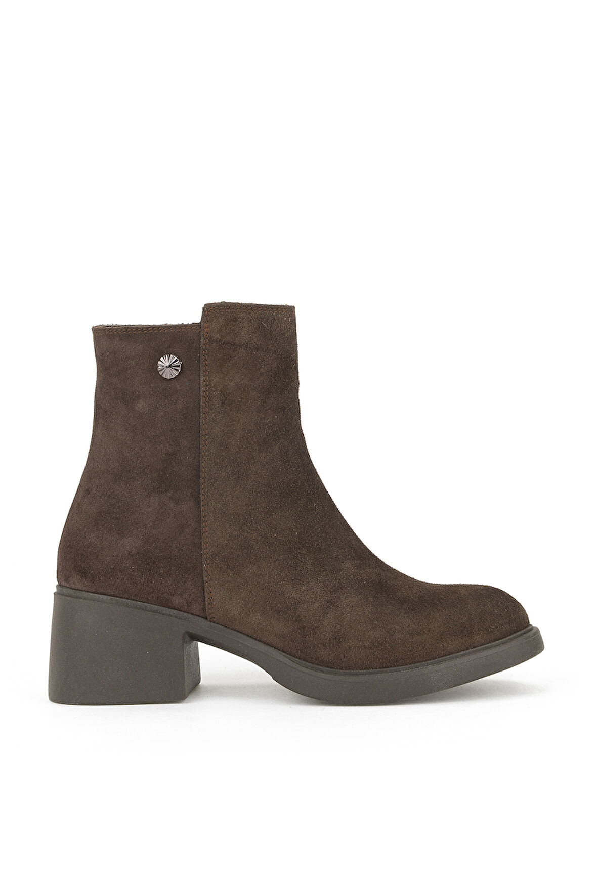 Ziya, Kadın Hakiki Deri Bot 153359Z6212 Kahve