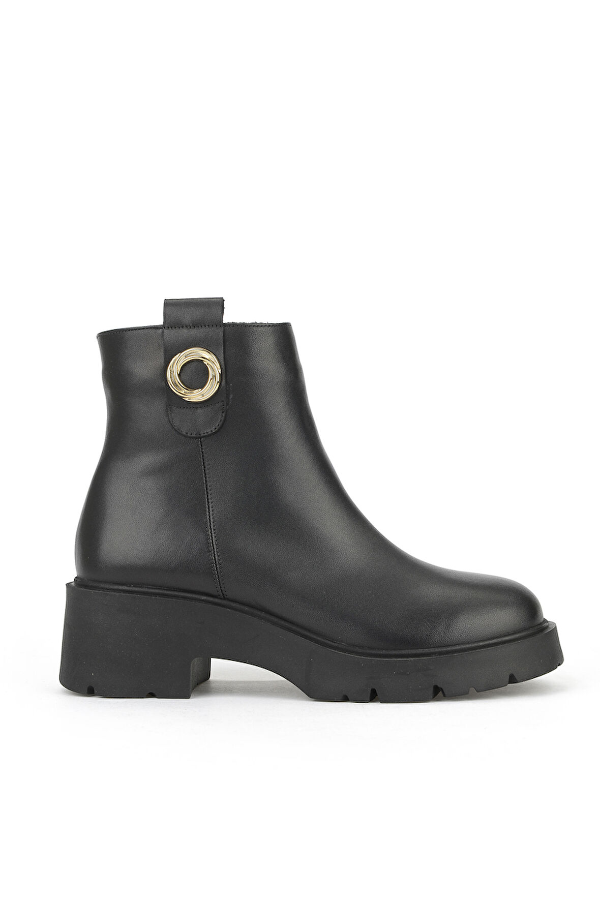 Ziya, Kadın Hakiki Deri Bot 1531030Z2593 Siyah