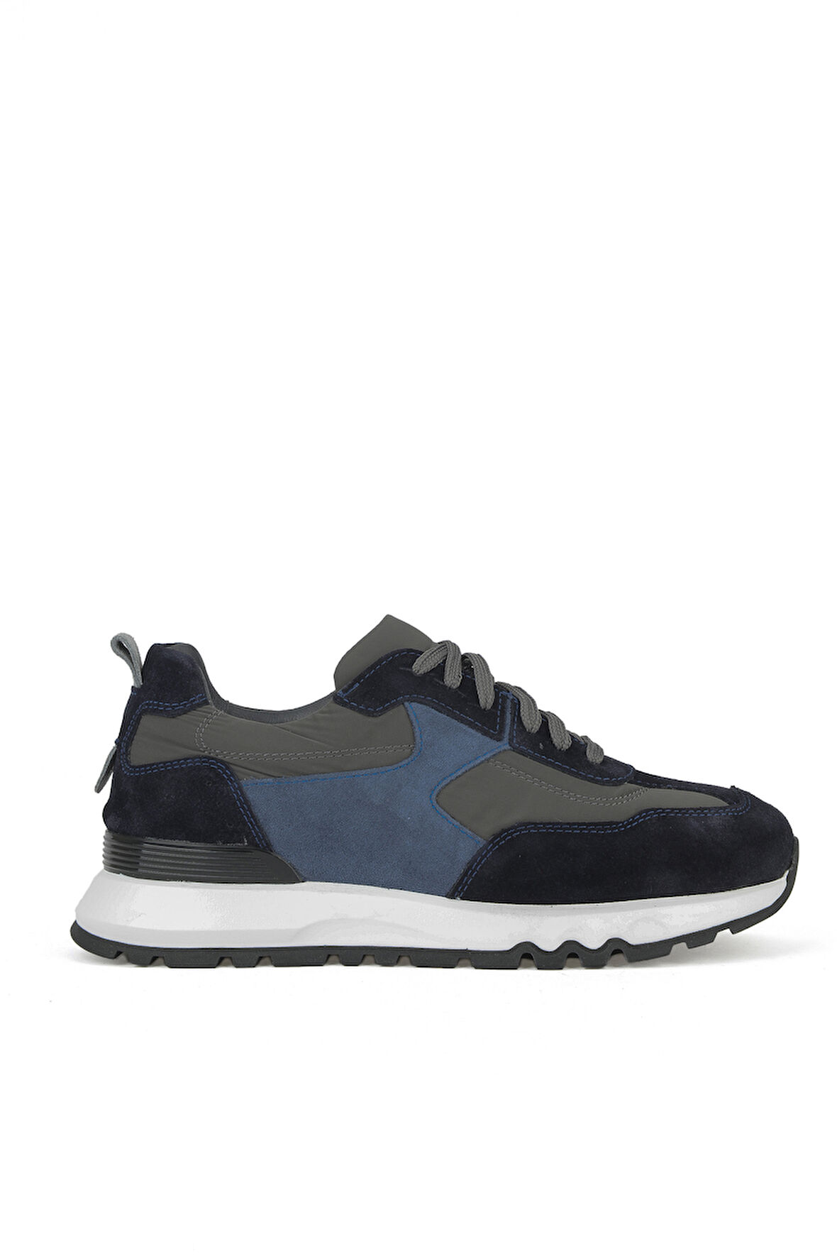 Ziya, Erkek Hakiki Deri Sneaker 153983Z2600 Lacivert