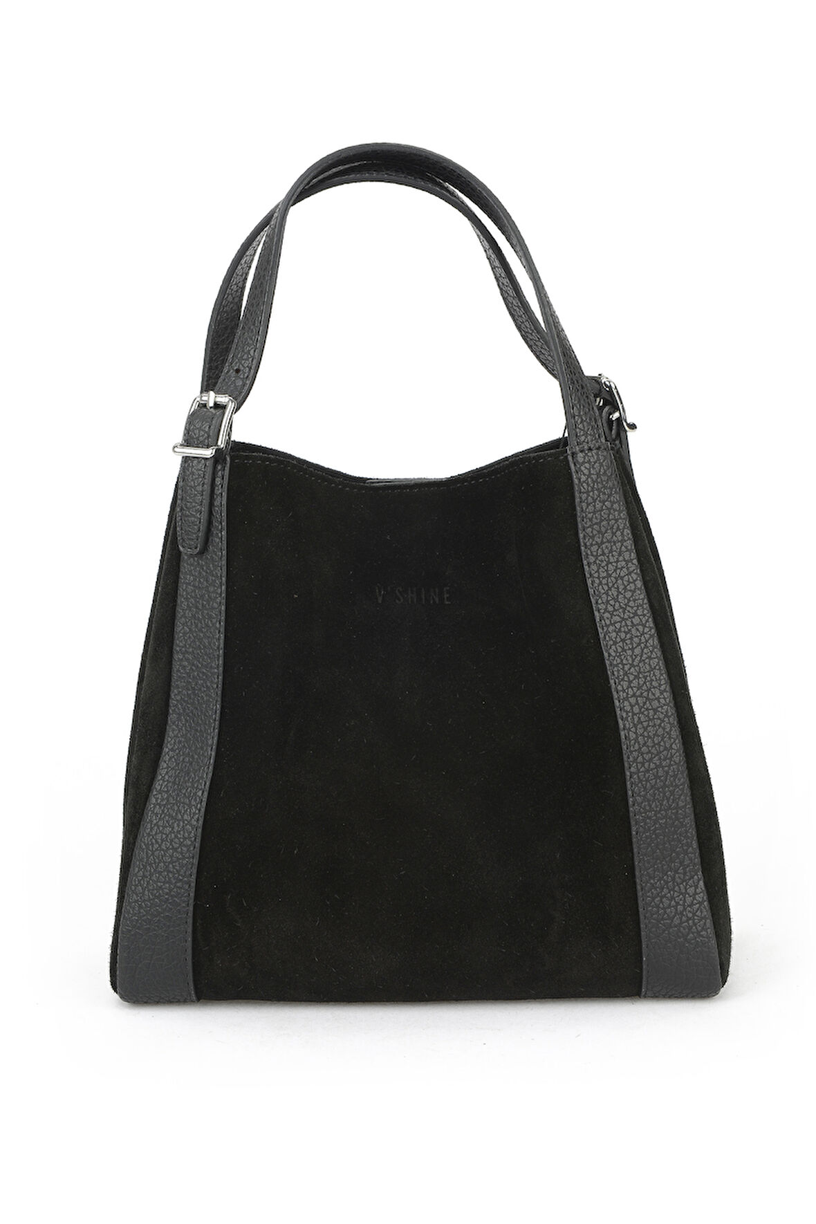 Ziya, Kadın Hakiki Deri Omuz ve El Çantası 153979Z5012 Siyah