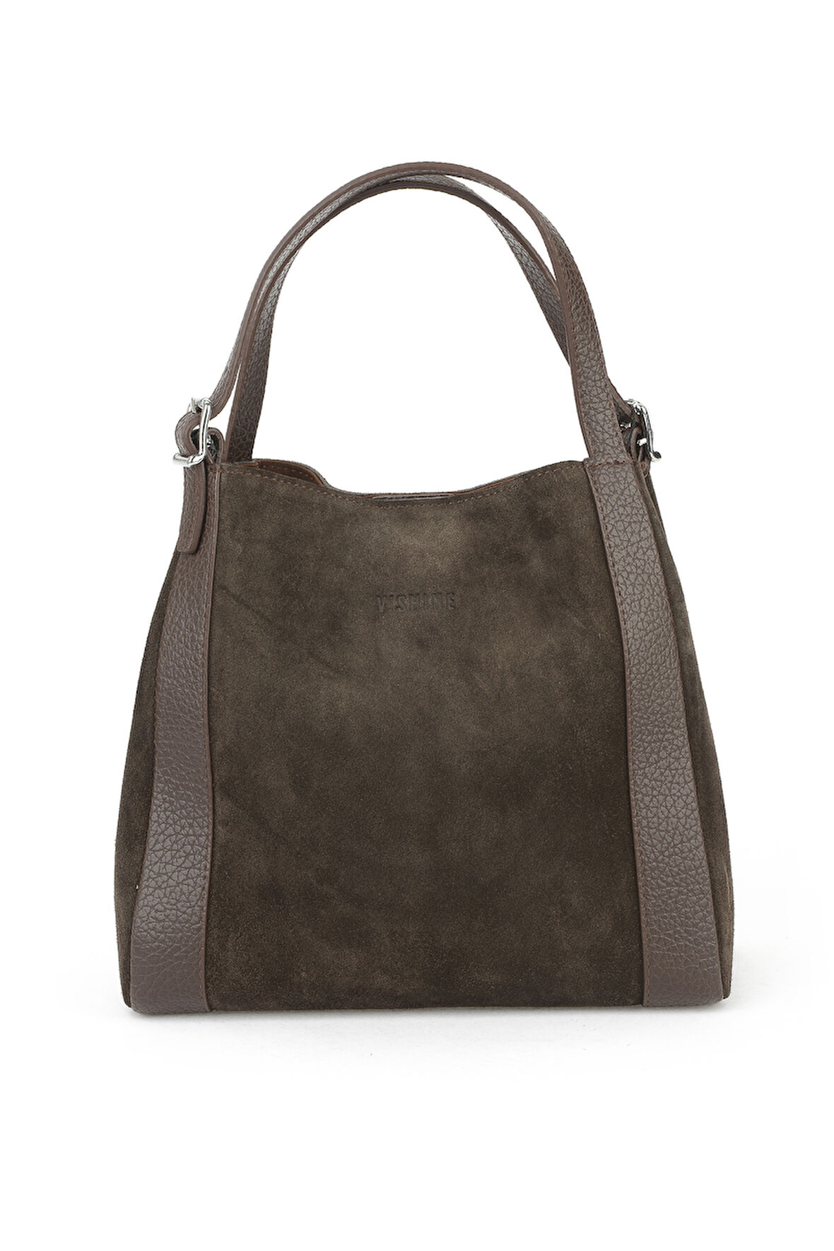 Ziya, Kadın Hakiki Deri Omuz ve El Çantası 153979Z5012 Kahve