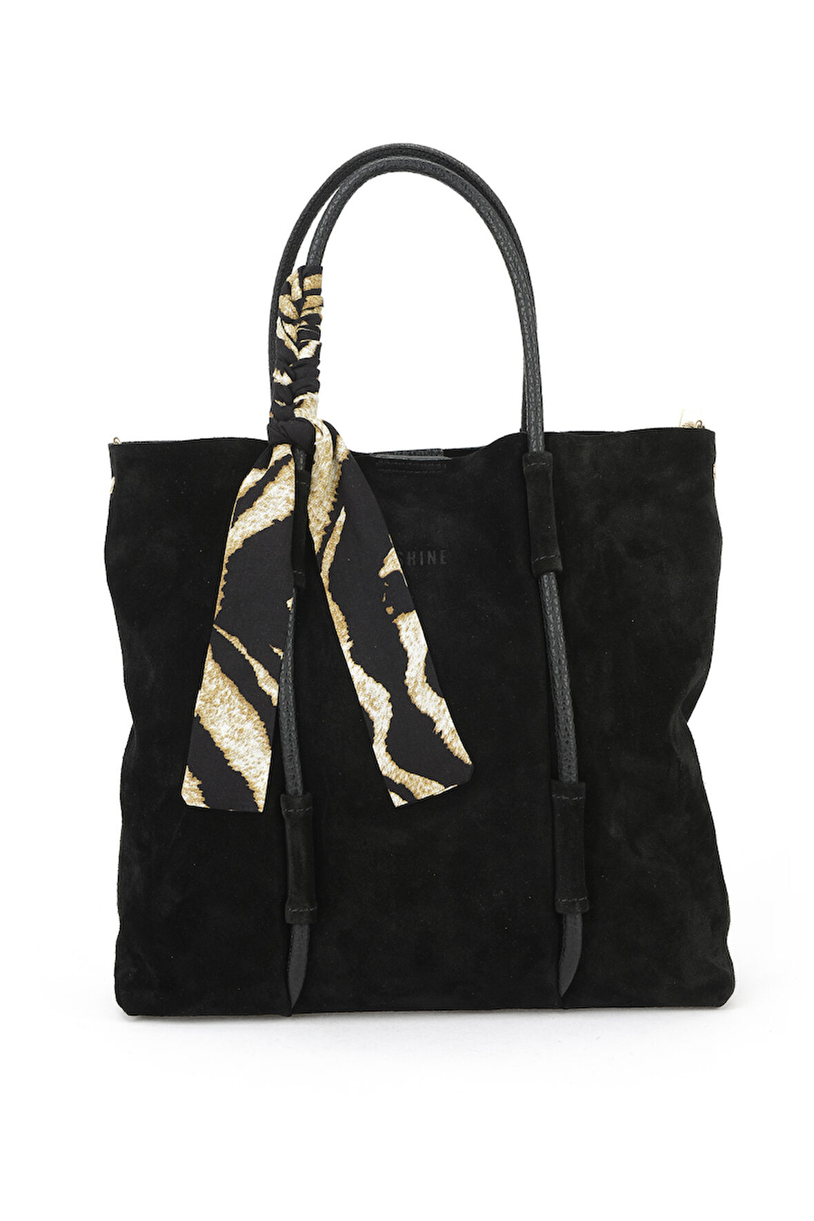 Ziya, Kadın Hakiki Deri Omuz ve El Çantası 153979Z5013 Siyah