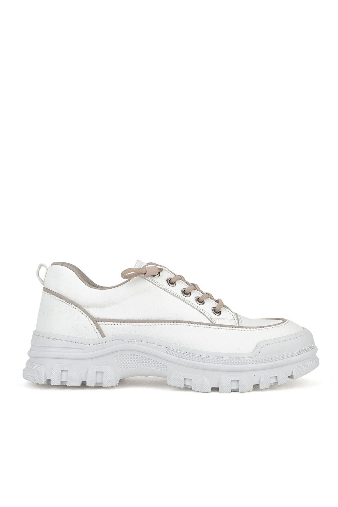 Ziya, Kadın Hakiki Deri Ayakkabı 153387Z200 Beyaz