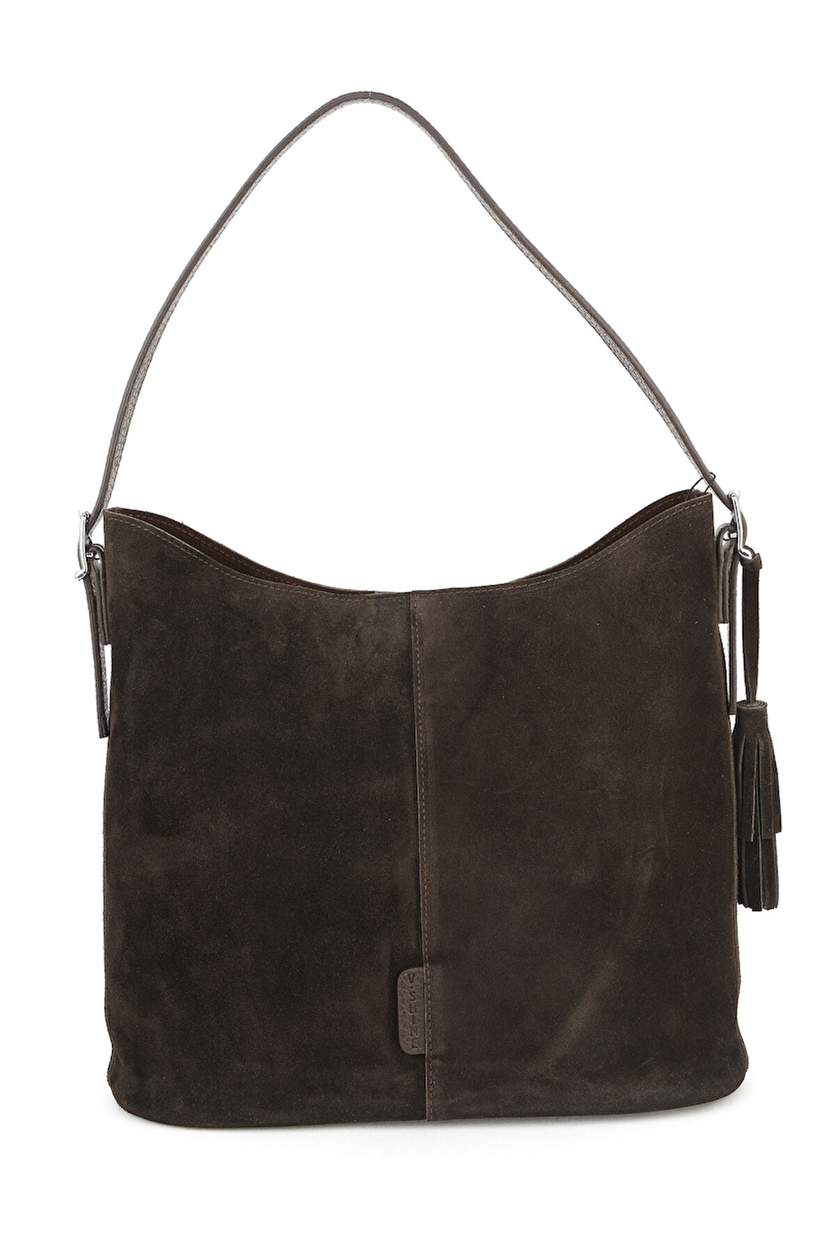 Ziya, Kadın Hakiki Deri Omuz ve El Çantası 153979Z5016 Kahve