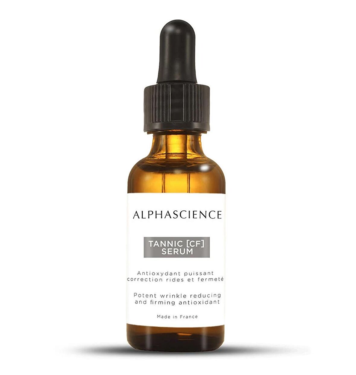 Alphascience Tannic [CF] serum -30 ml Kırışıklıkları Azaltan ve Sıkılaştıran Güçlü Antioksidan