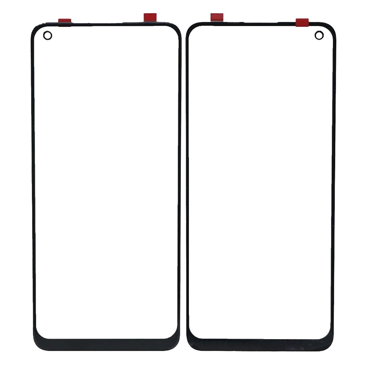 Oppo Realme 8 Uyumlu Okalı Dokunmatik Ön Cam - EKRAN DEĞİLDİR.