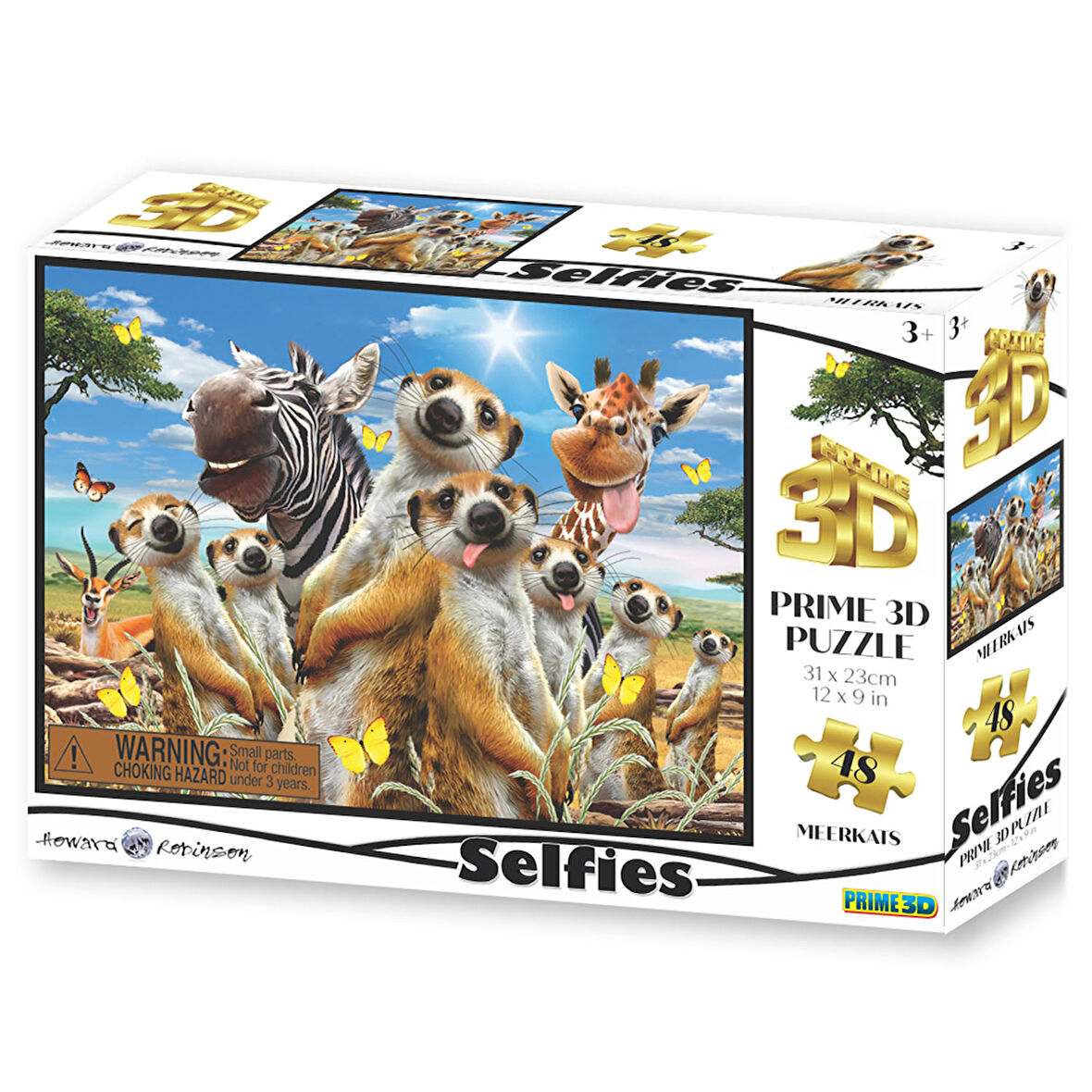 Prime 3D - Mirket Selfie 48 Parça Puzzle 10692