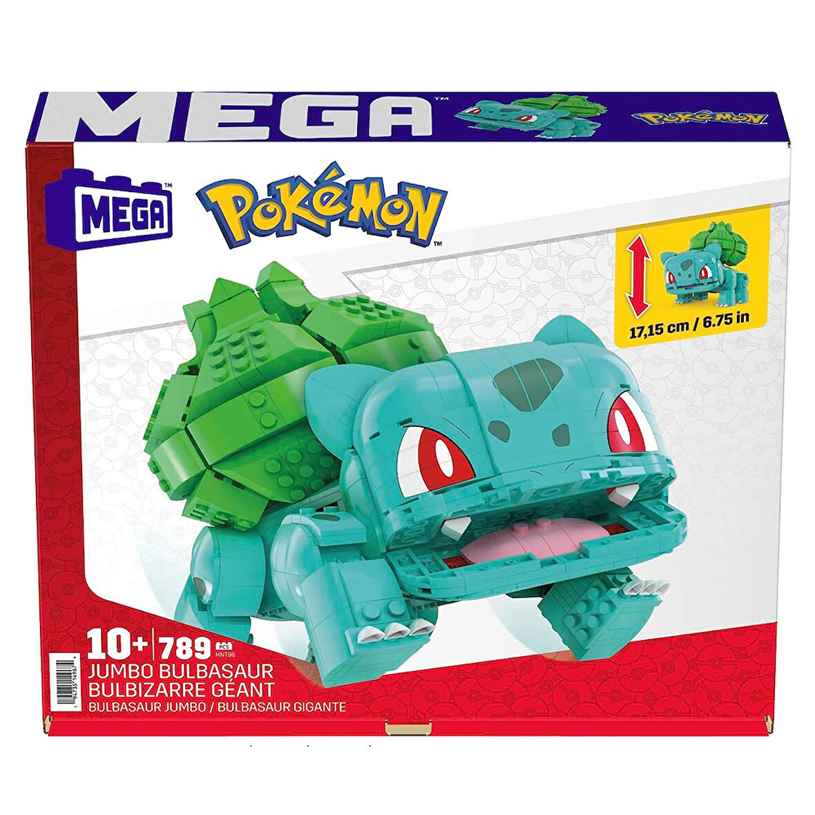 Mega Pokemon Jumbo Bulbasaur HNT96