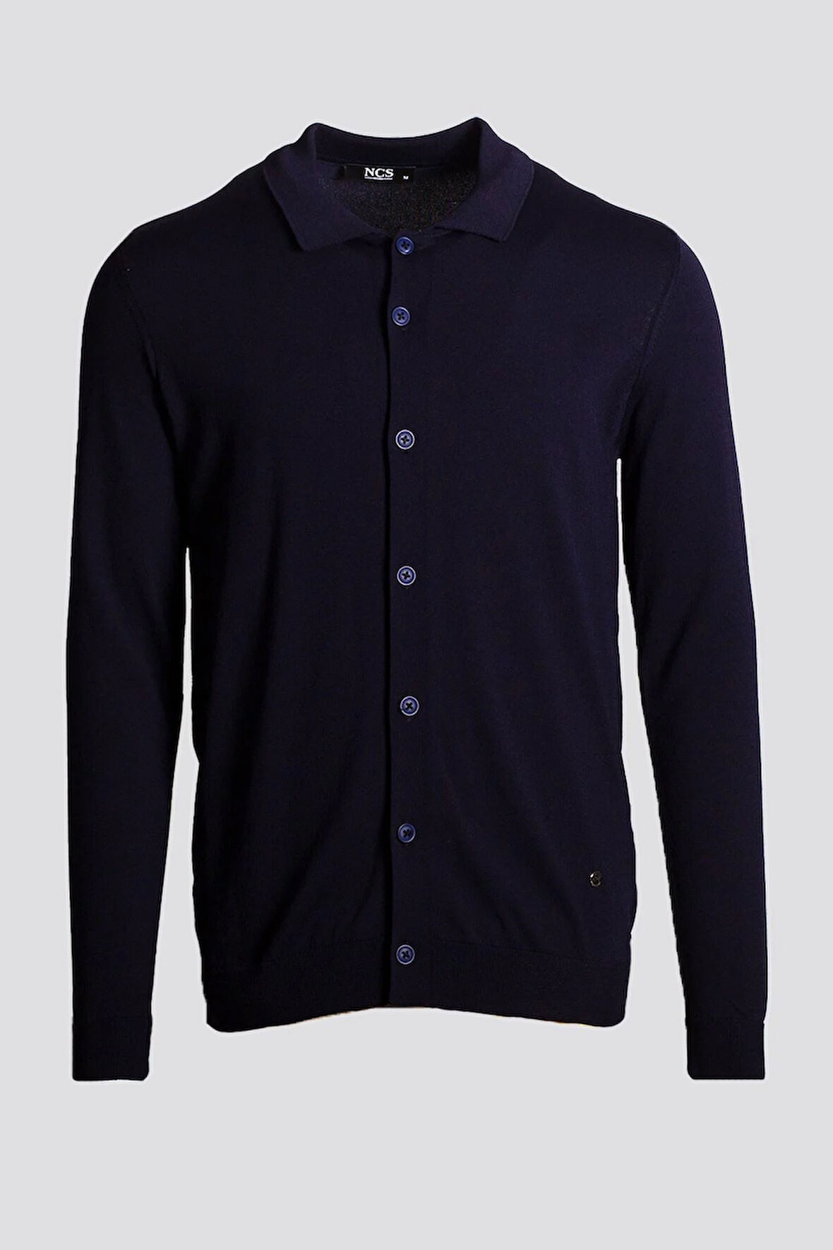 Erkek Triko Hırka Lacivert 3771