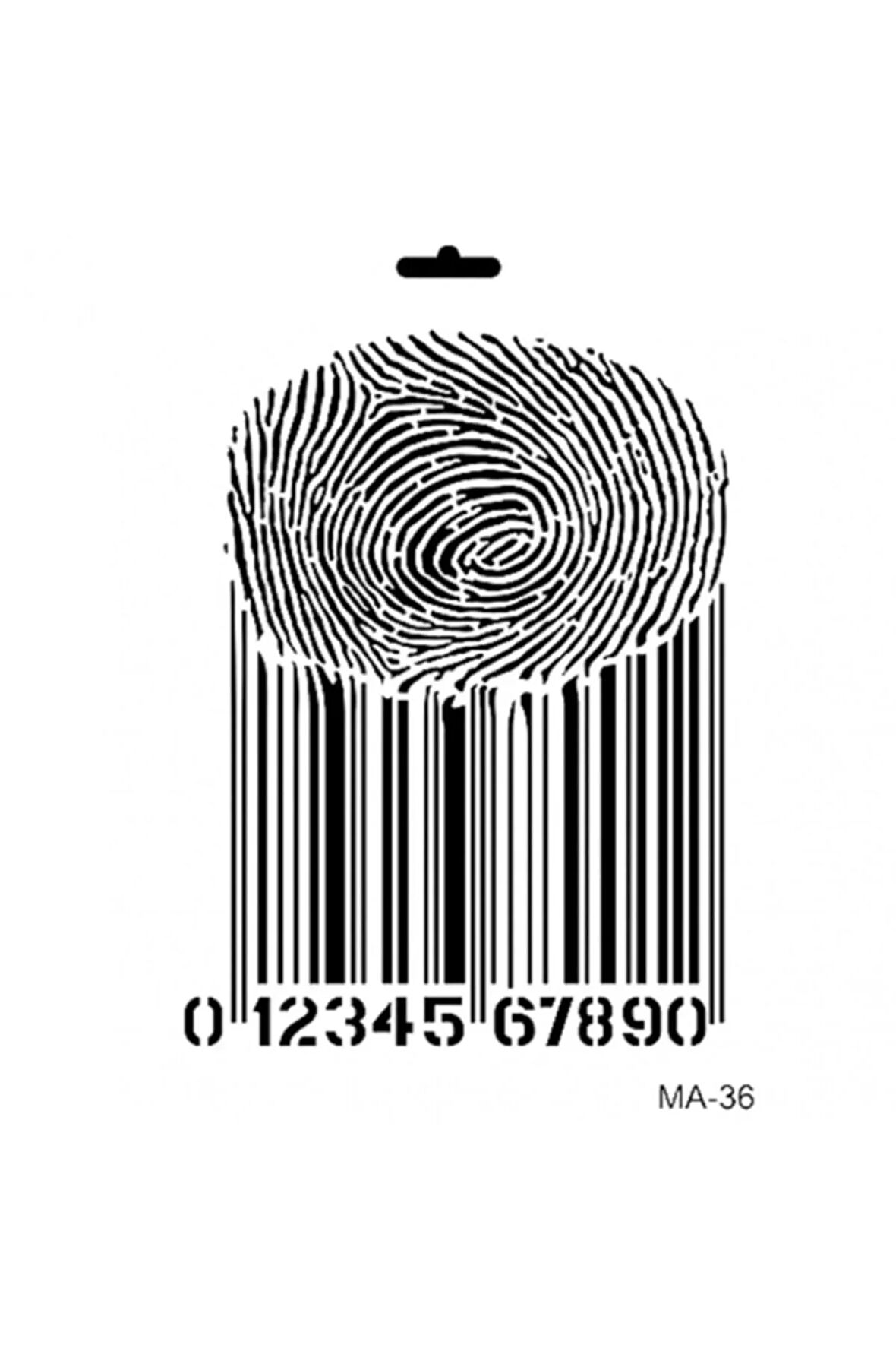 Ma36 Mix Media Stencil Başkomser Nevzat