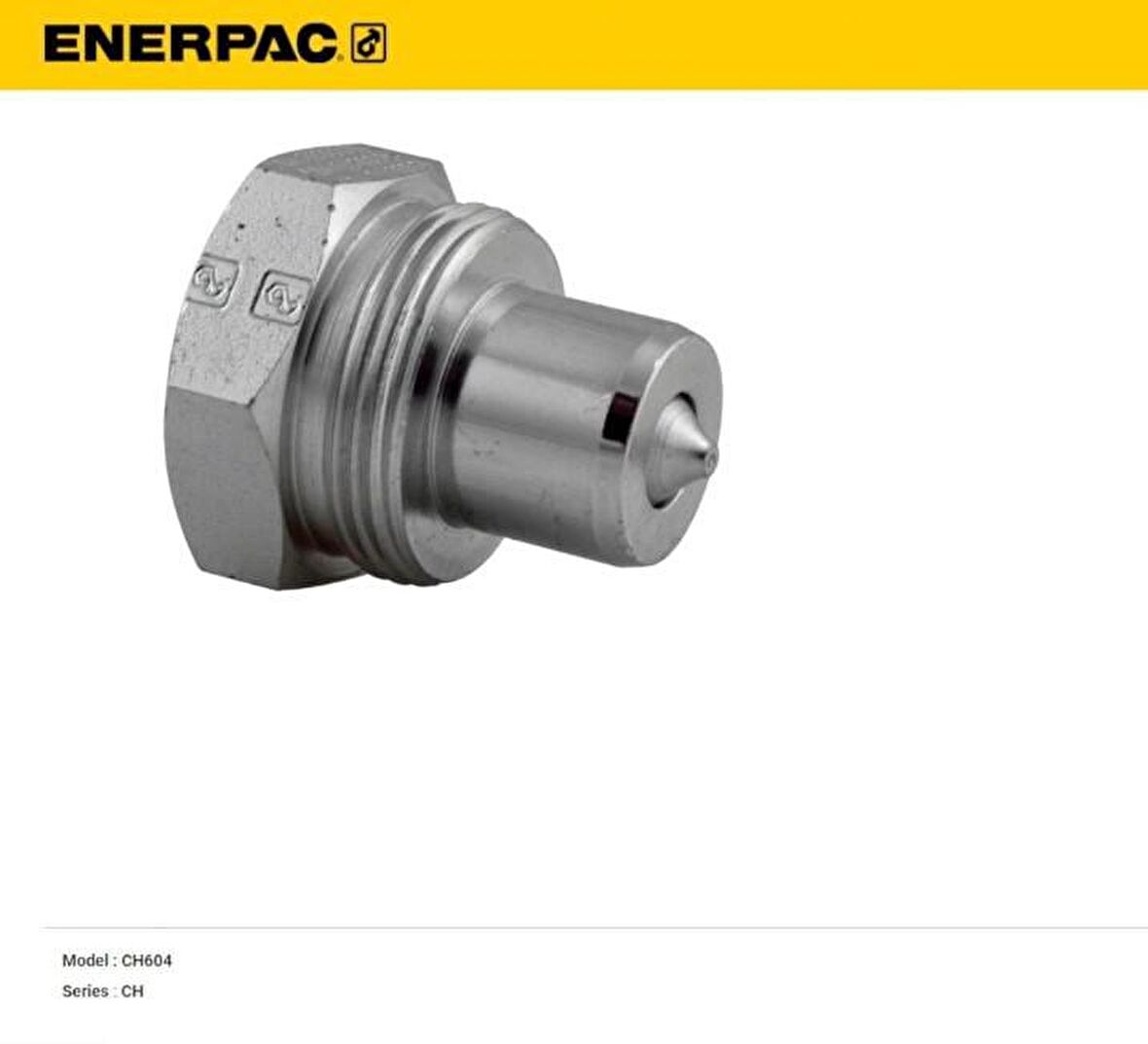 ENERPAC CH-604 3/8" 700 Bar Erkek Uç Quick Kaplin