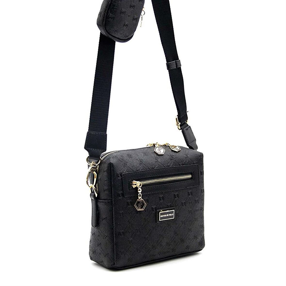 Kadın Çapraz Çanta 1038-37825 SİLVER POLO ÇAPRAZ B