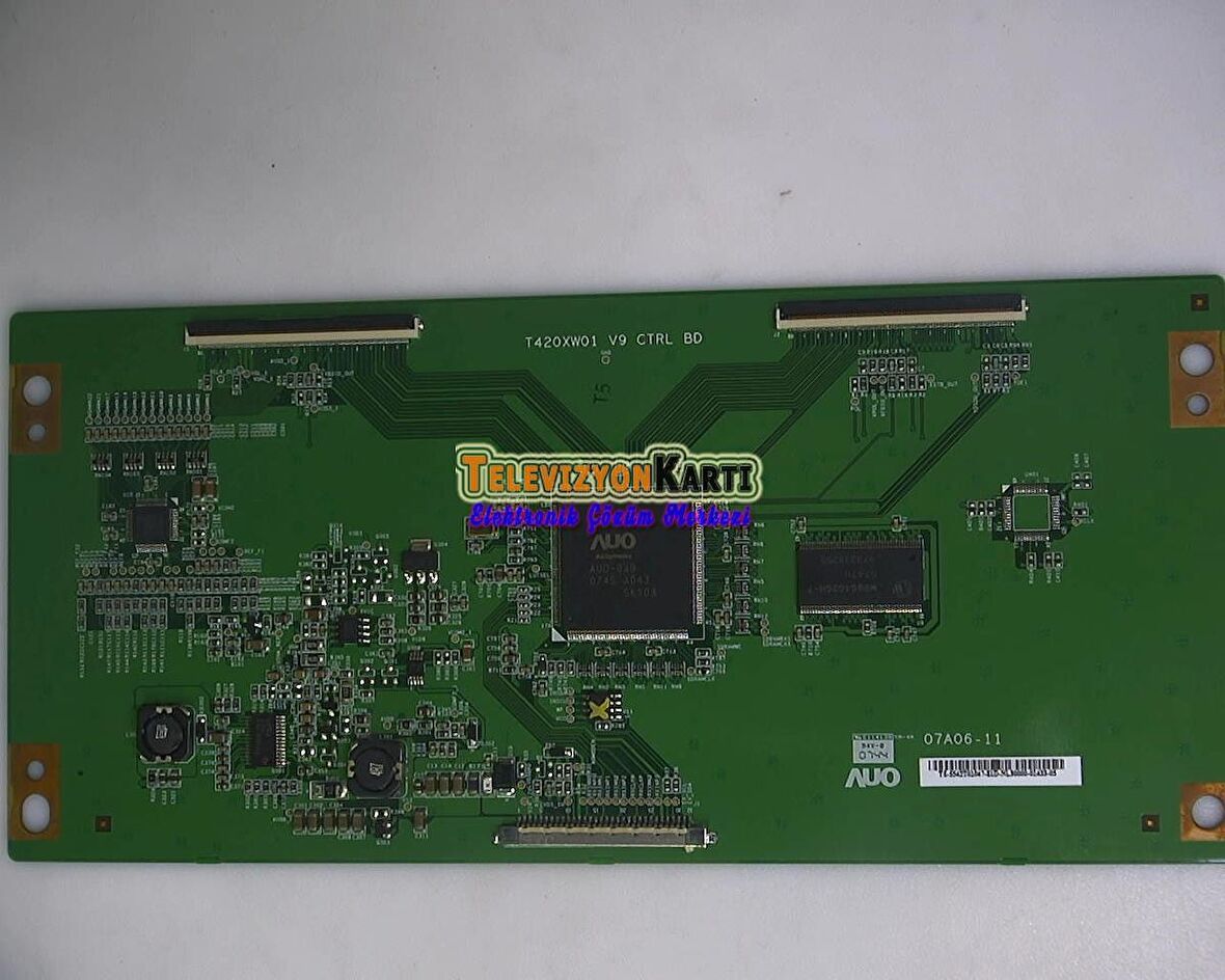 T420XW01 V9 CTRL BD, 5542T01052, 07A06-11, Philips 42PFL3312/10, Tcon Board, T420XW01 V.9